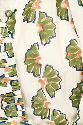 Somerset Dress In Dill Orchard