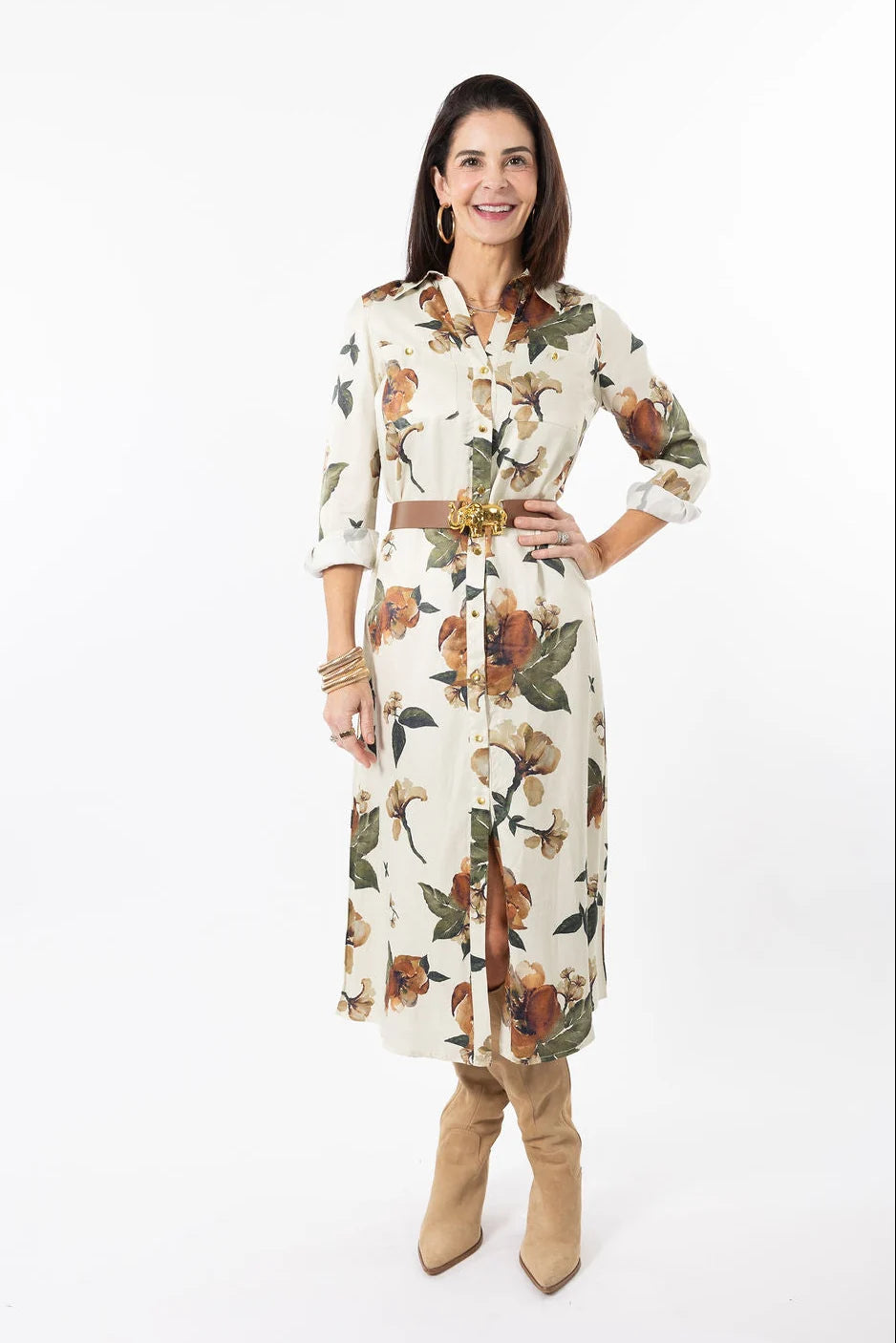 Harper Dress in Magnolia
