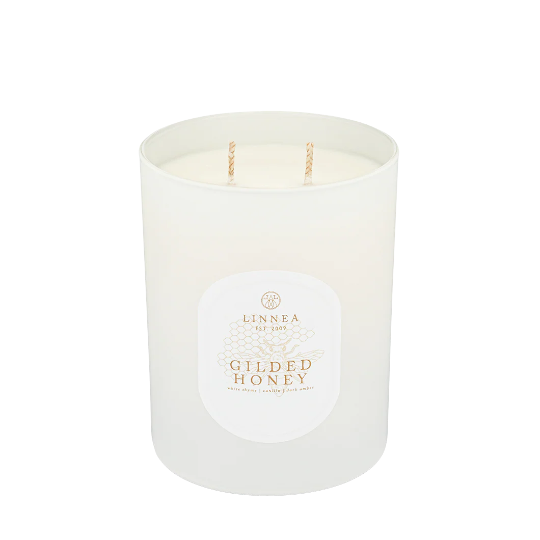 Gilded Honey Large Candle