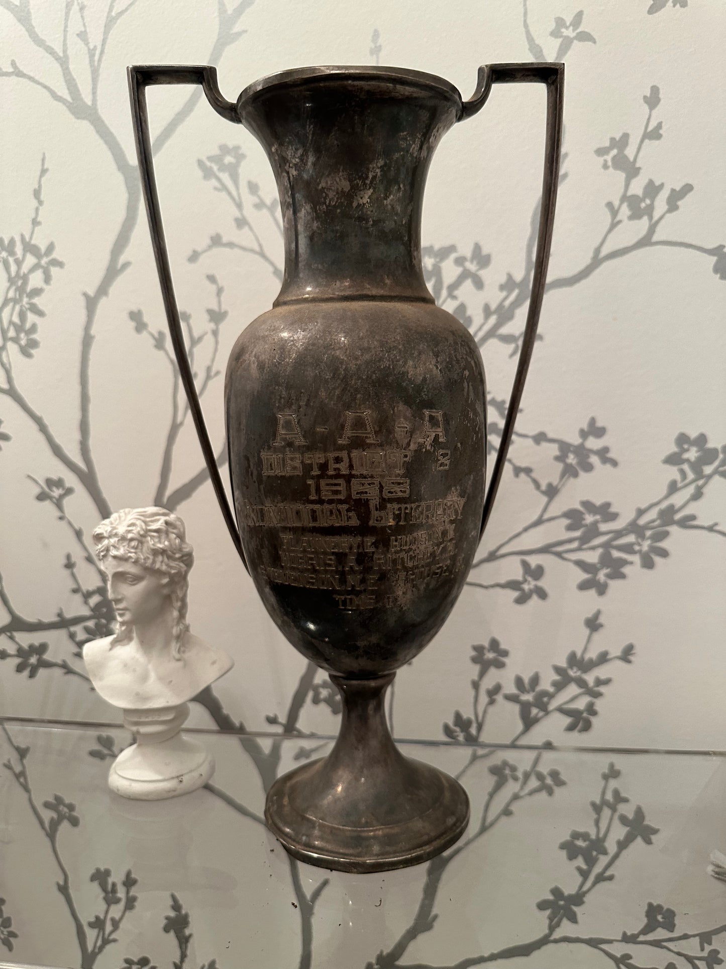 Antique Silver Trophy A-A-A