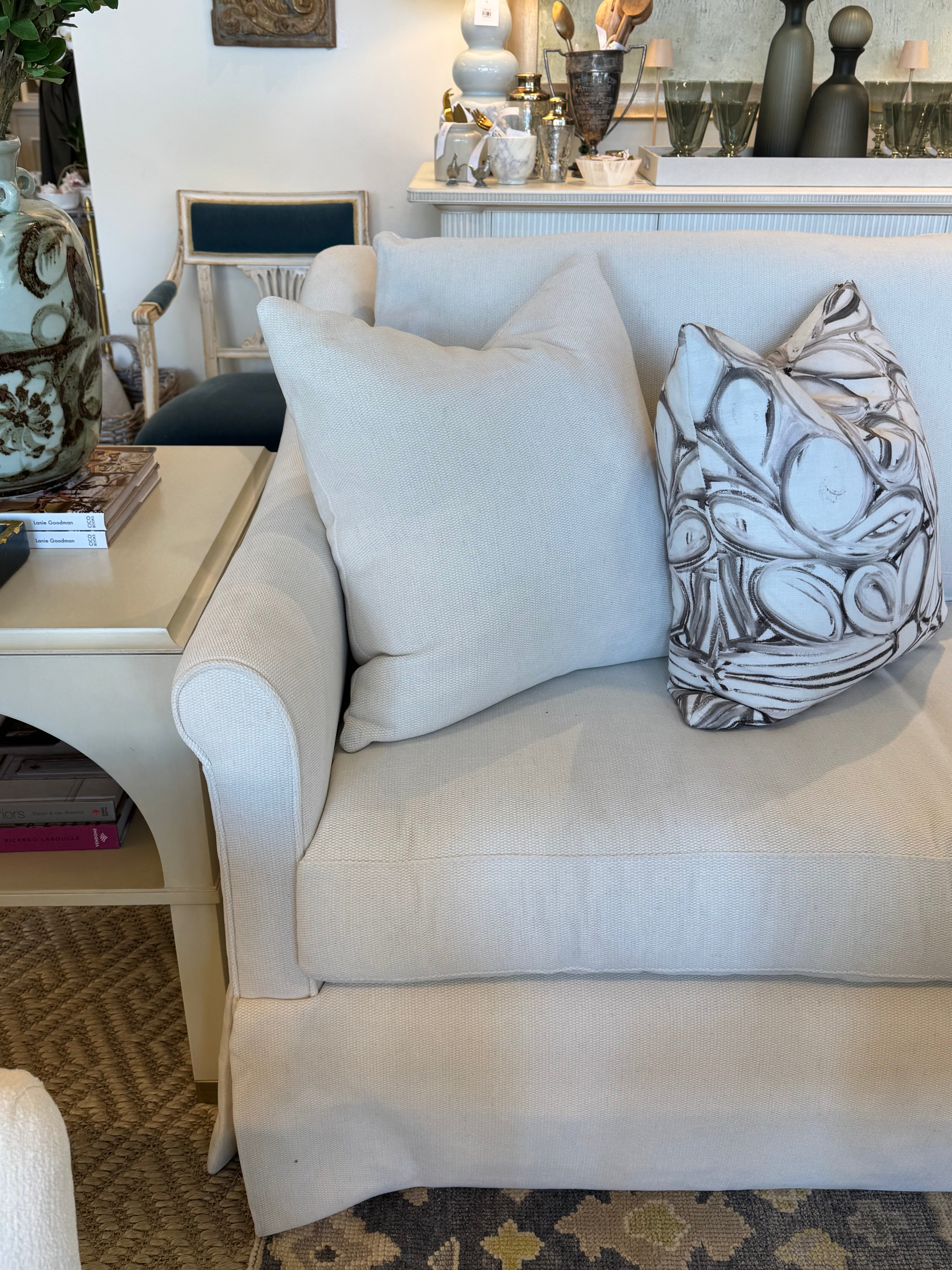 Verona Skirted Sofa