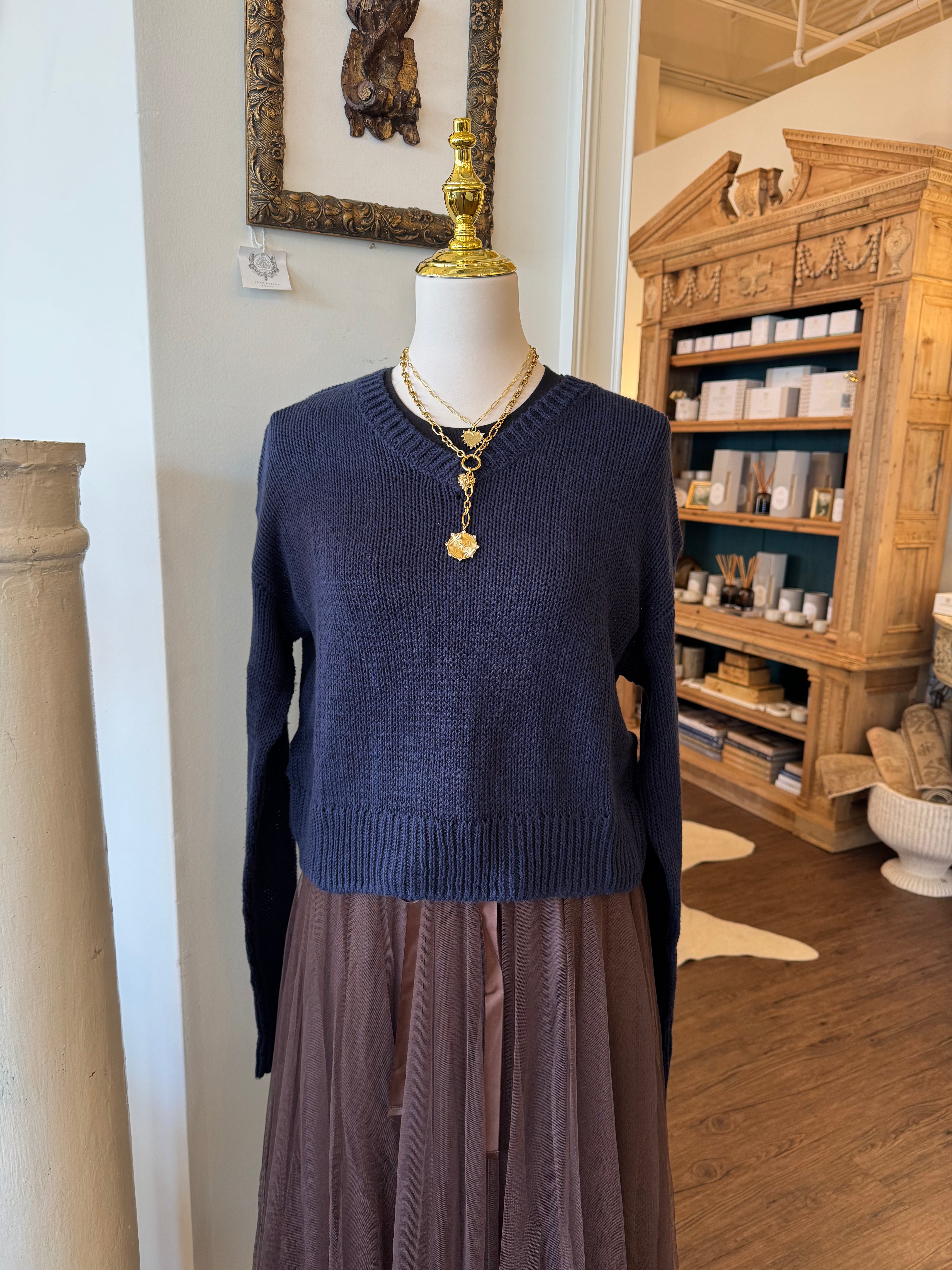 Reese Everyday Cashmere V-Neck