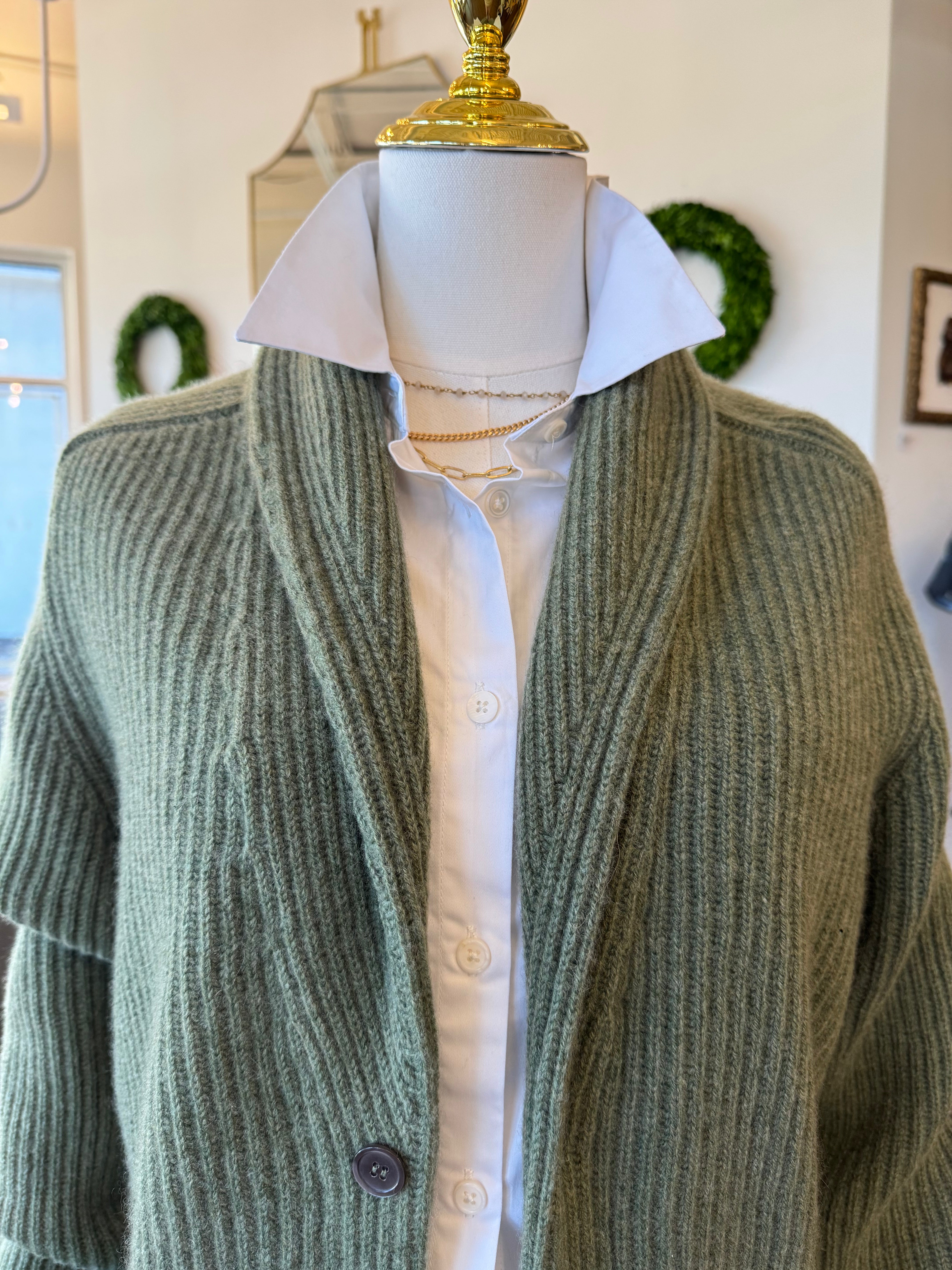 The Ollie Shawl Collar Cardigan
