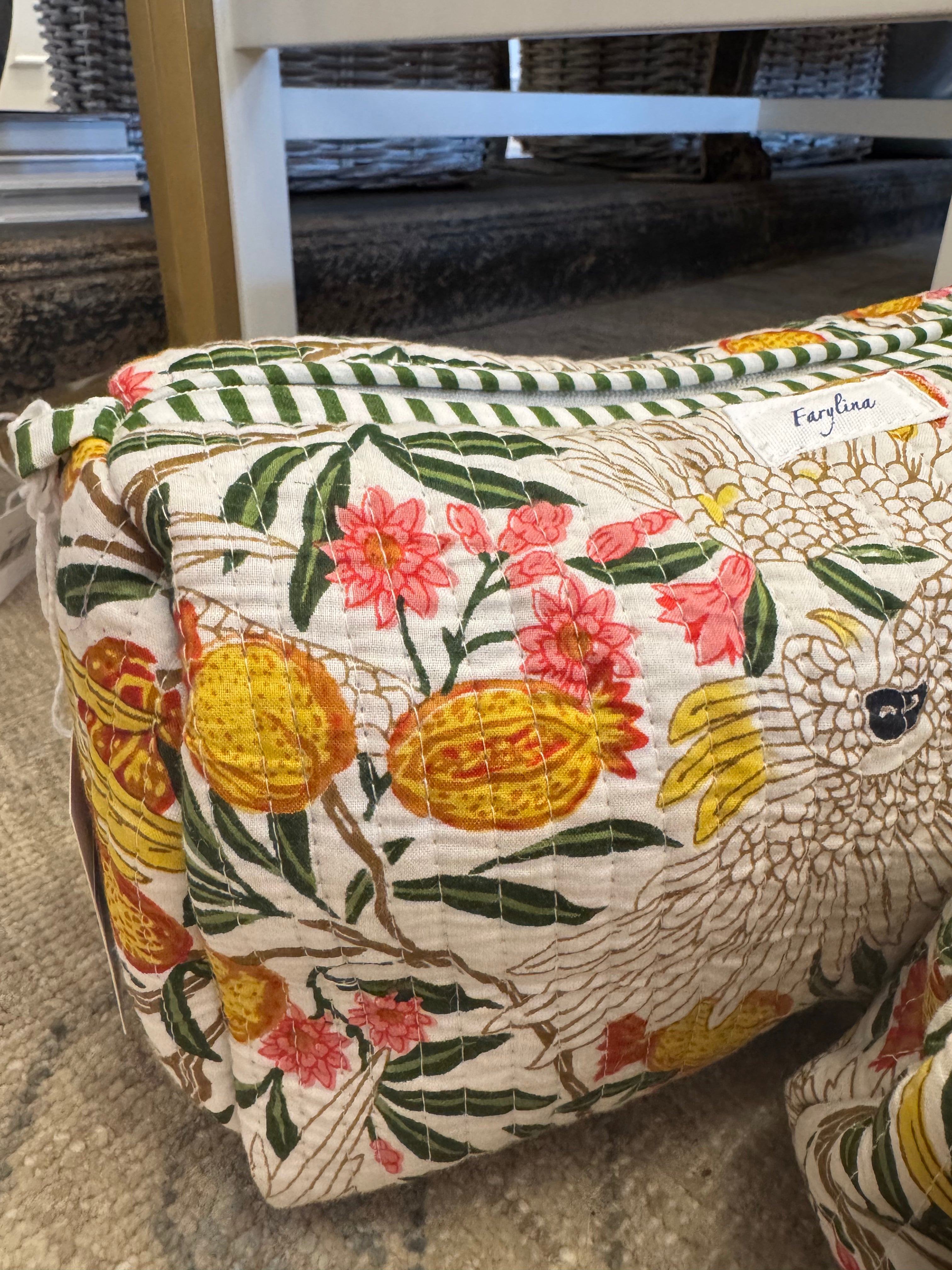 Magnolia Quilted Toiletry Set