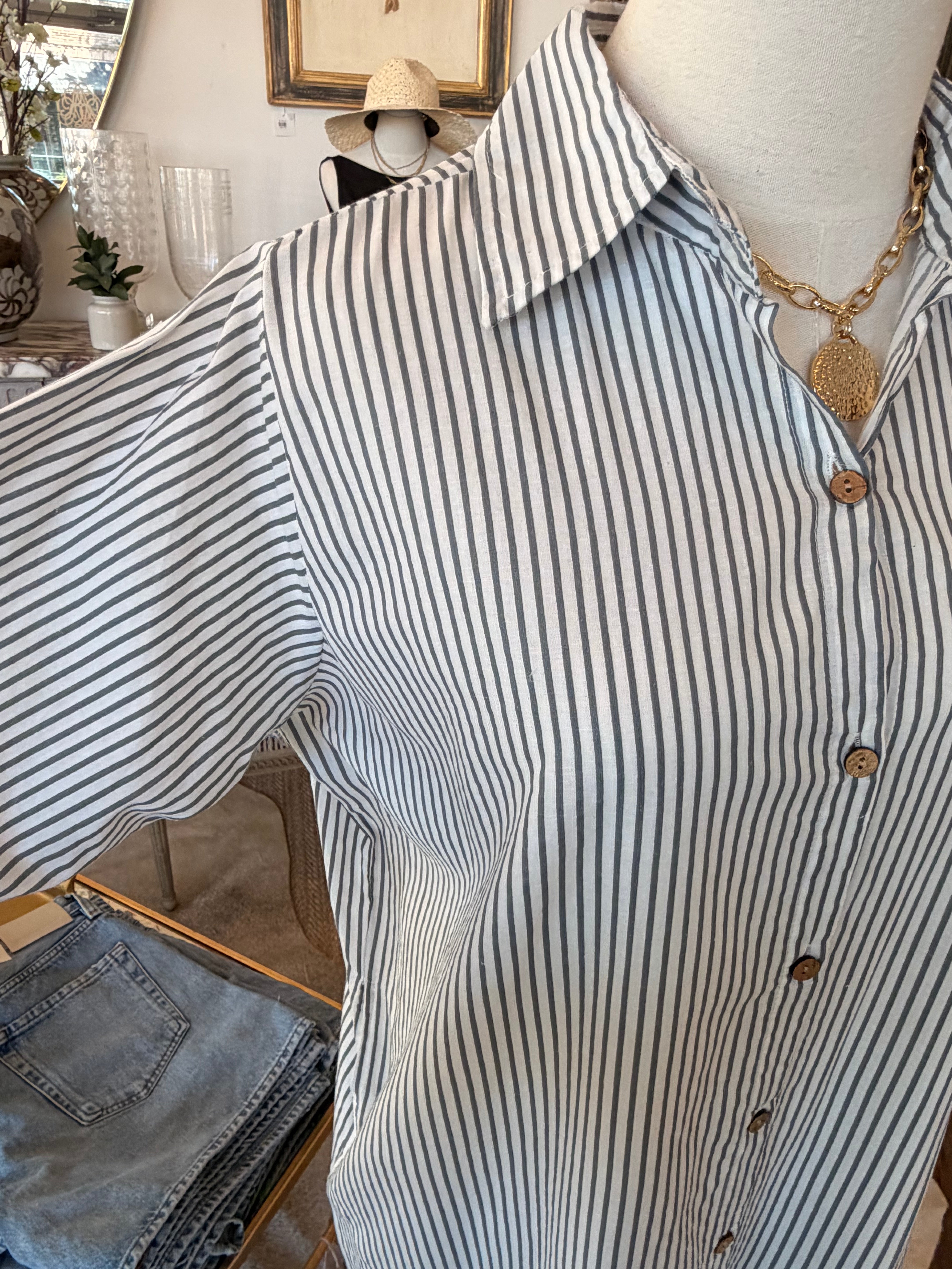 Sophia Shirt Dress