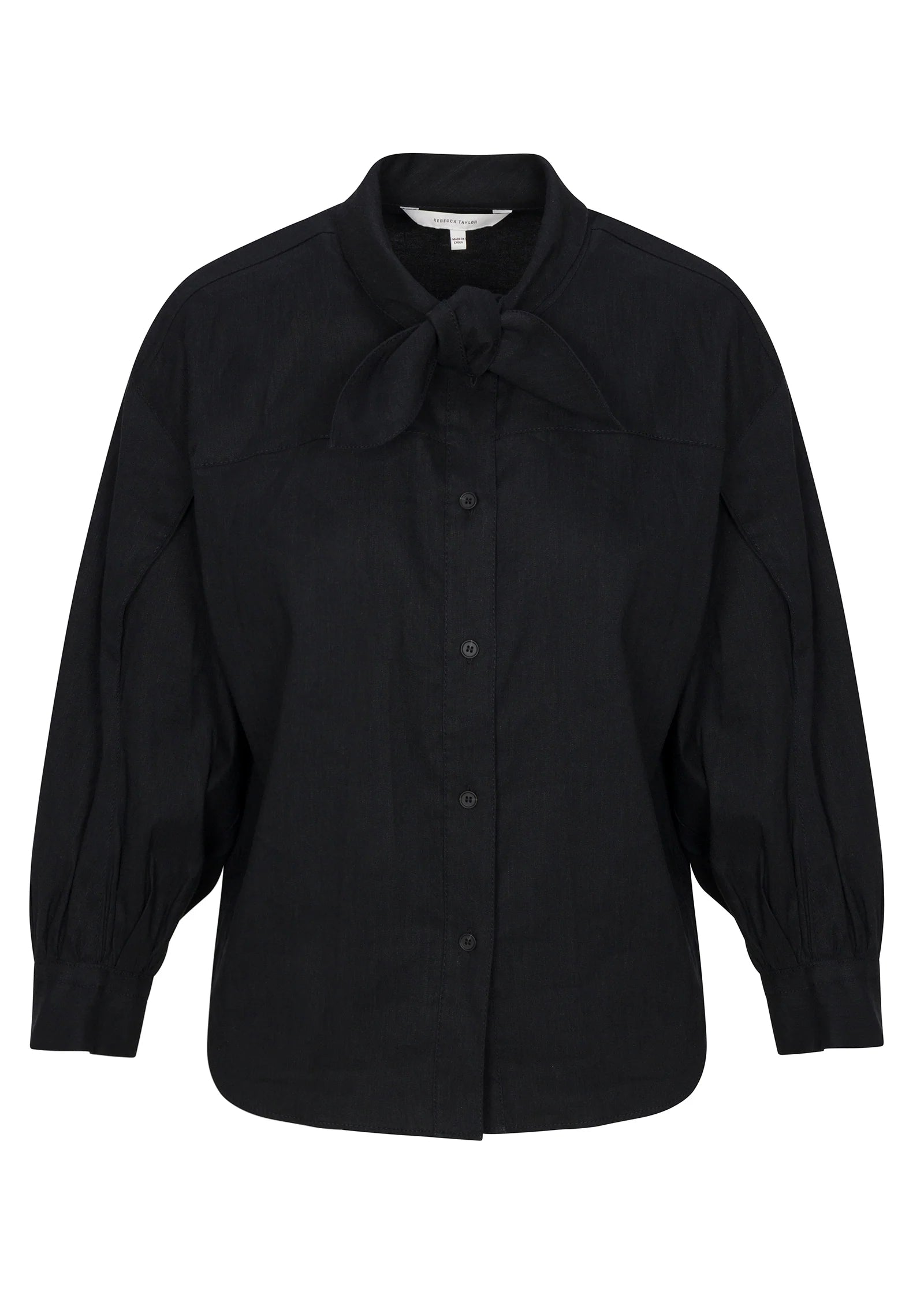 Stretch Linen Top
