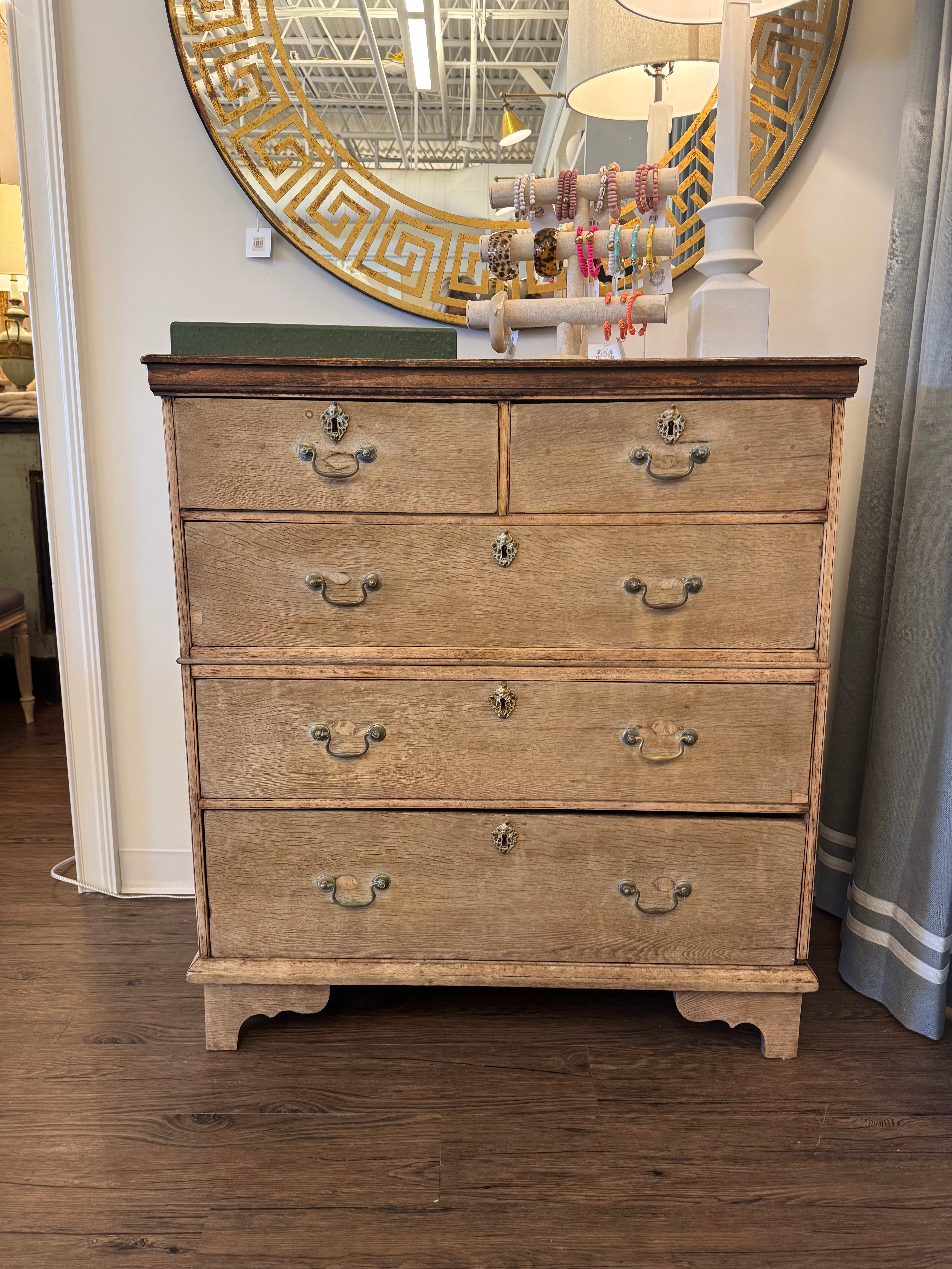 5 Drawer Antique Chest
