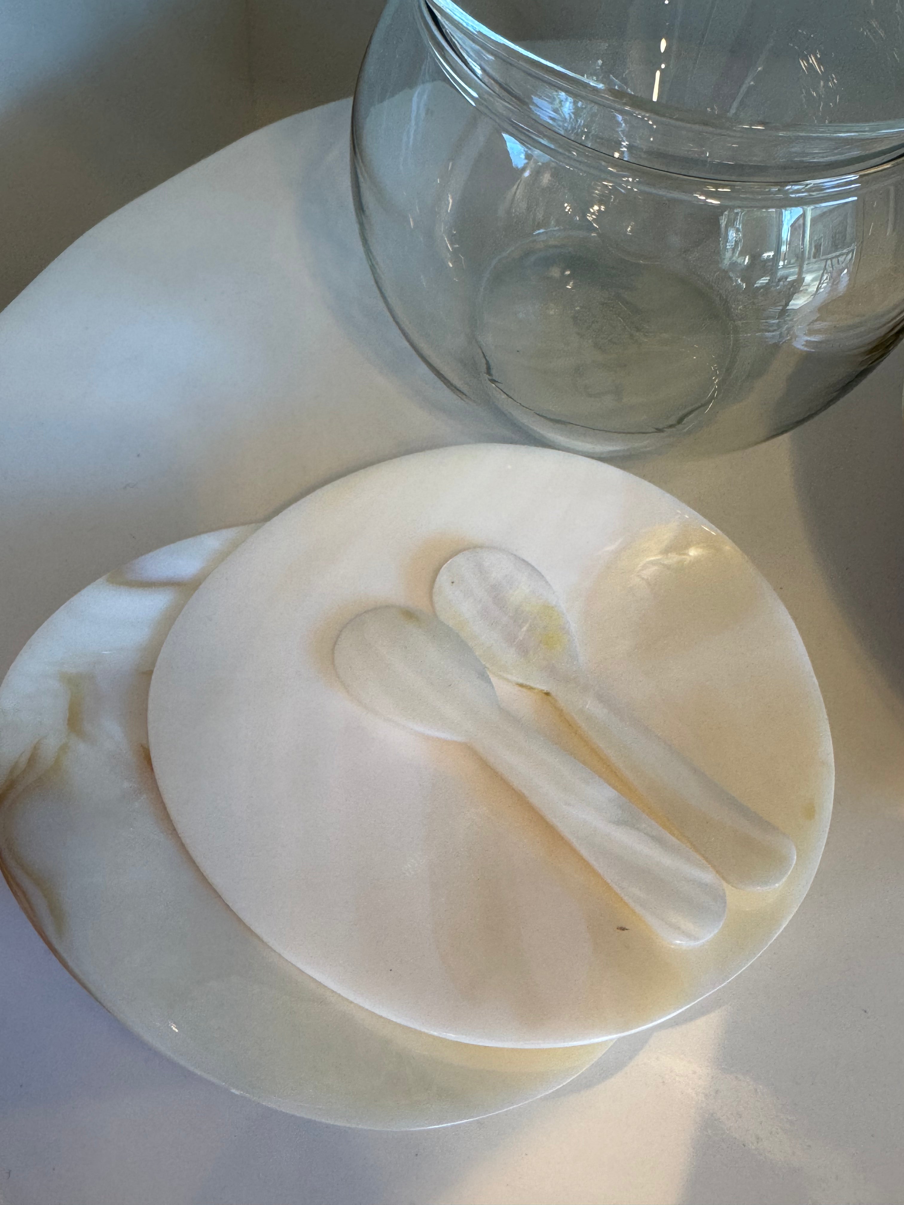Mother of Pearl Caviar Plate