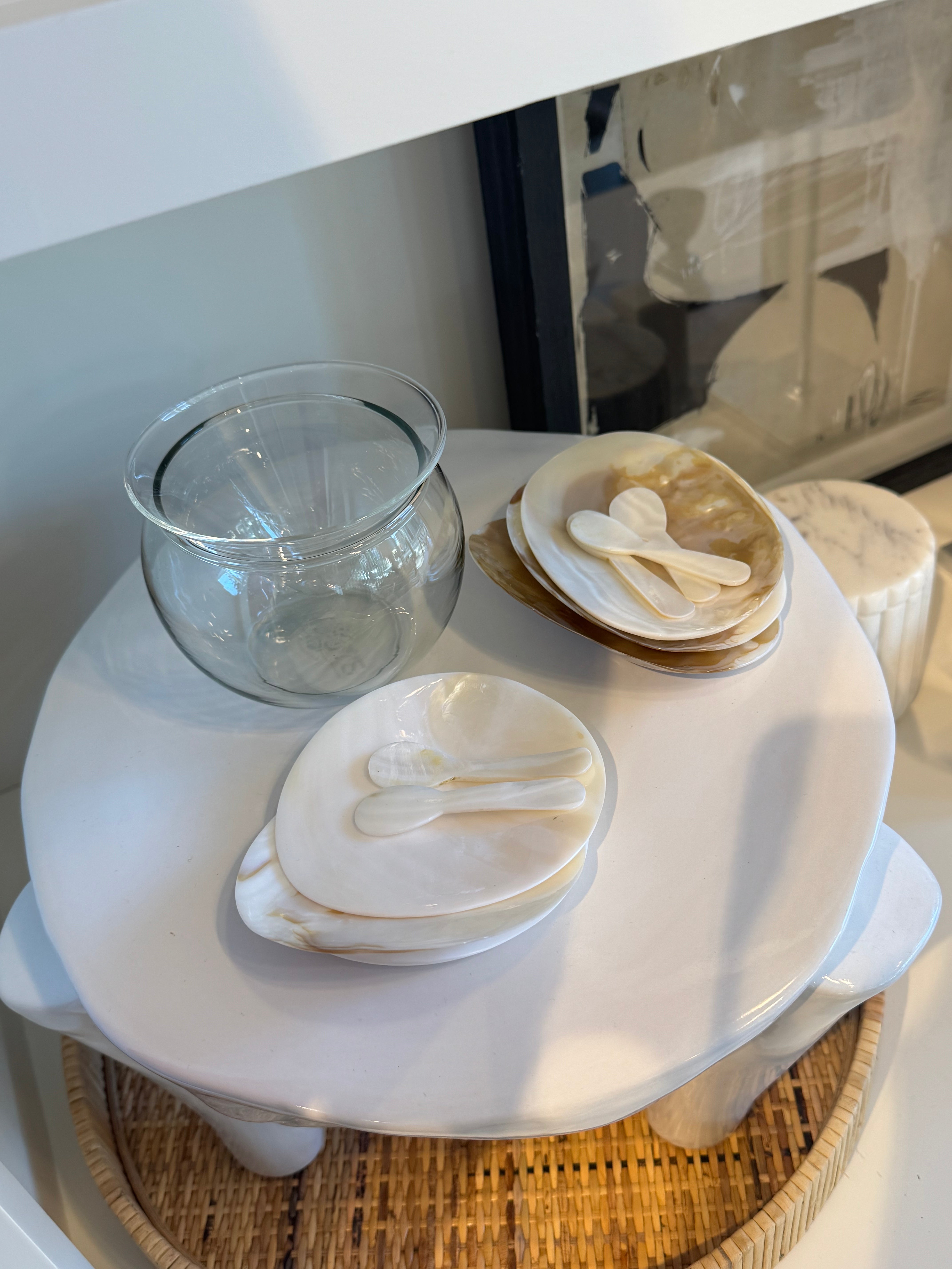 Mother of Pearl Caviar Plate