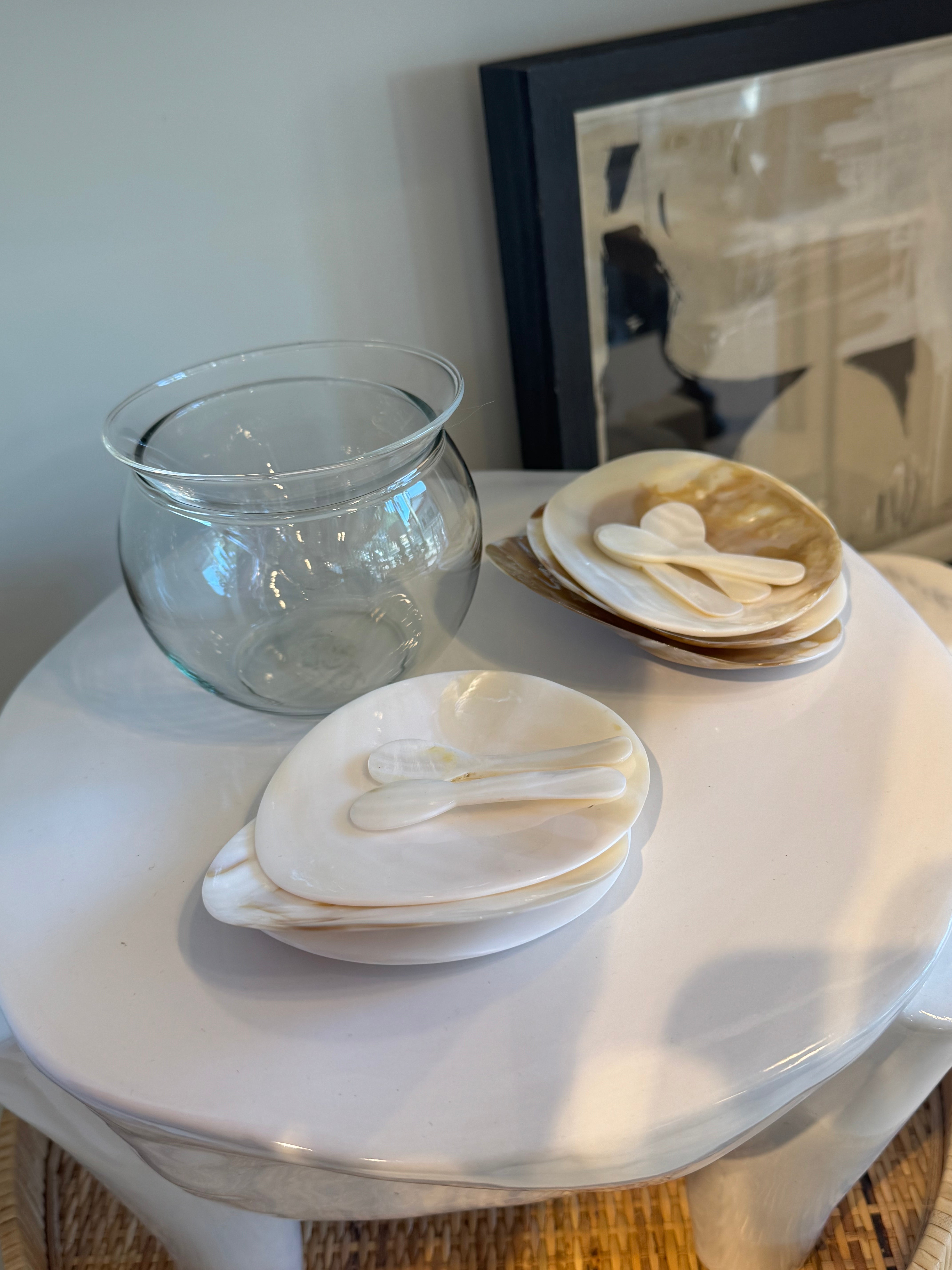 Mother of Pearl Caviar Plate