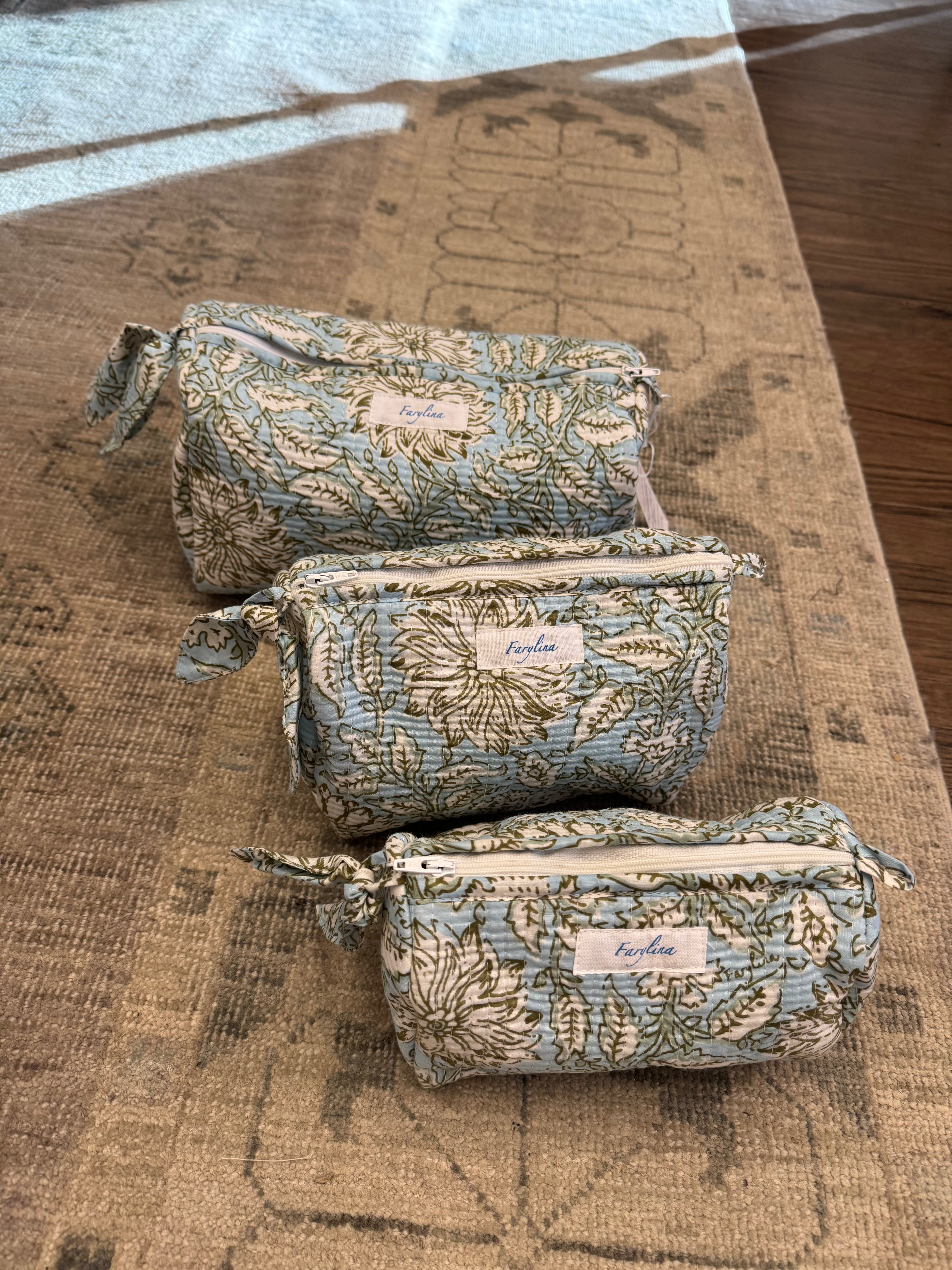 Willow Quilted Toiletry Set