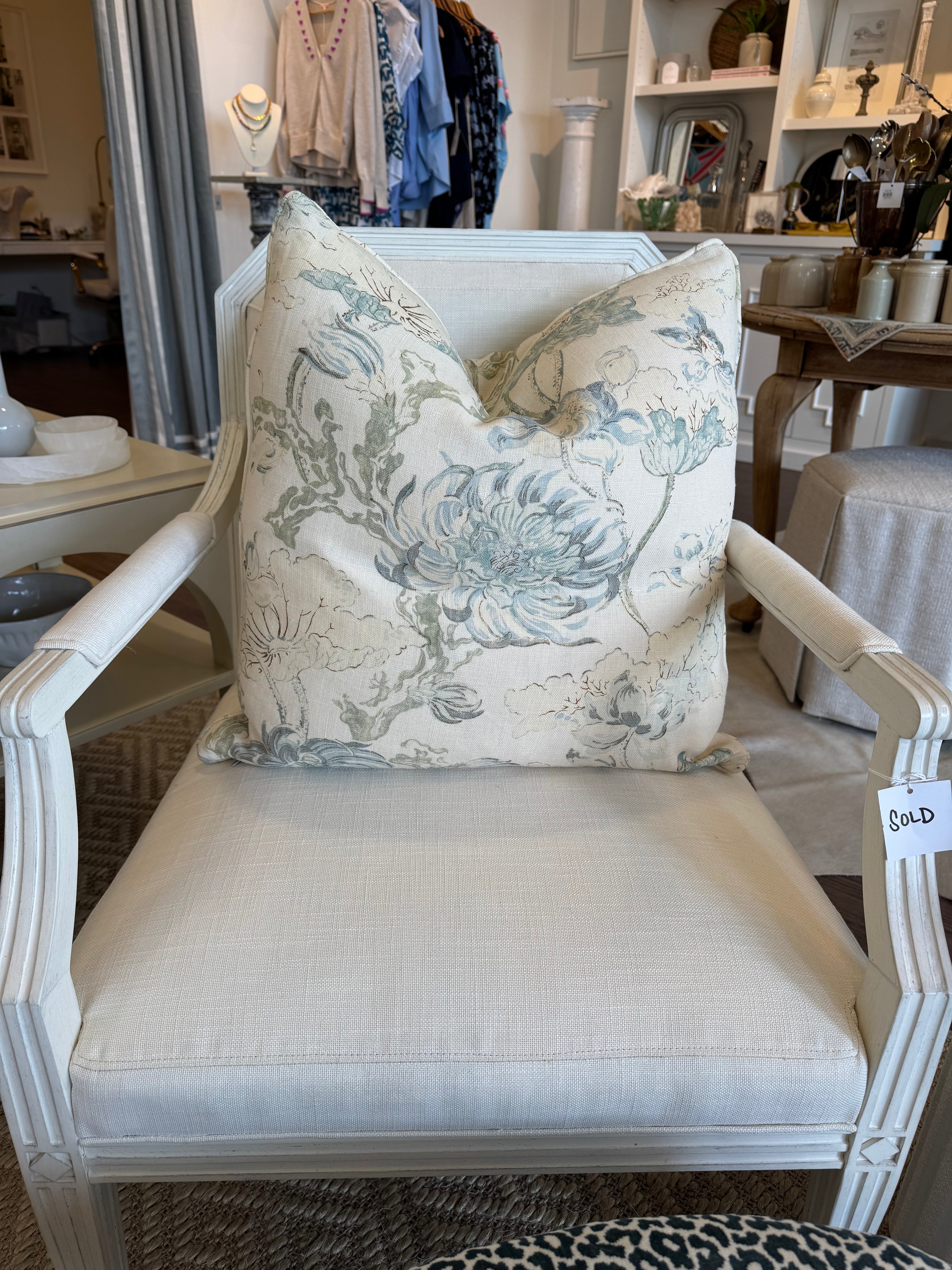 Hickory Chair Throw Pillow