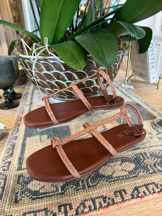 Cruz Sandal in Brandy