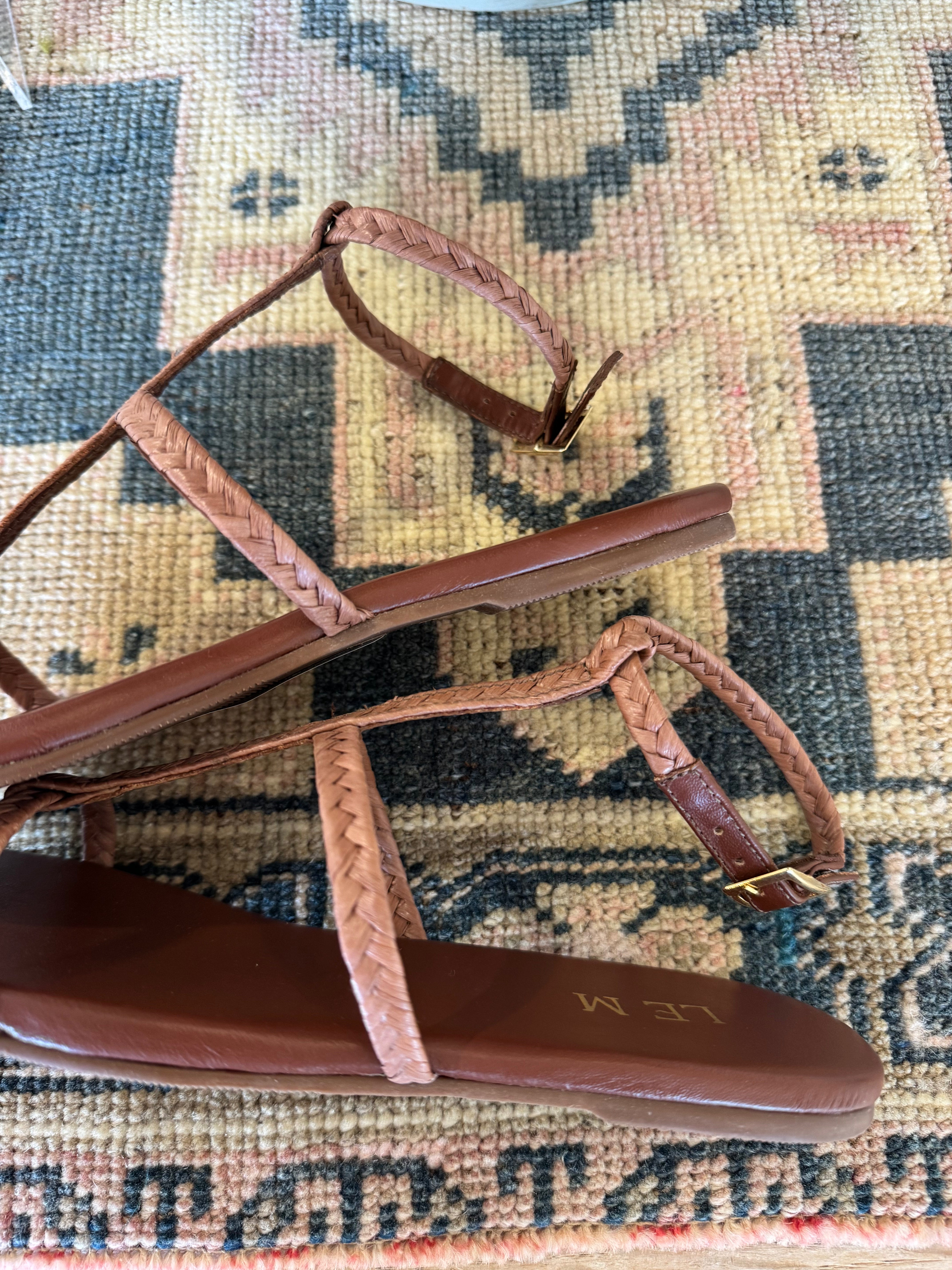 Cruz Sandal in Brandy