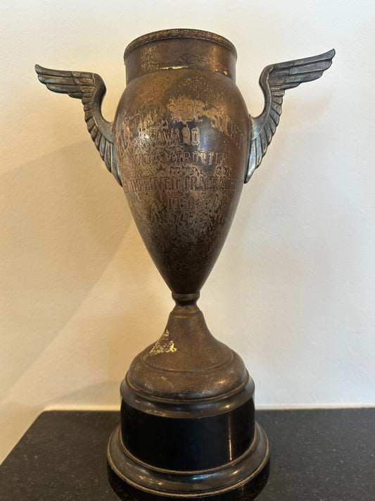 W&L Spike Shoe Society Silver Trophy