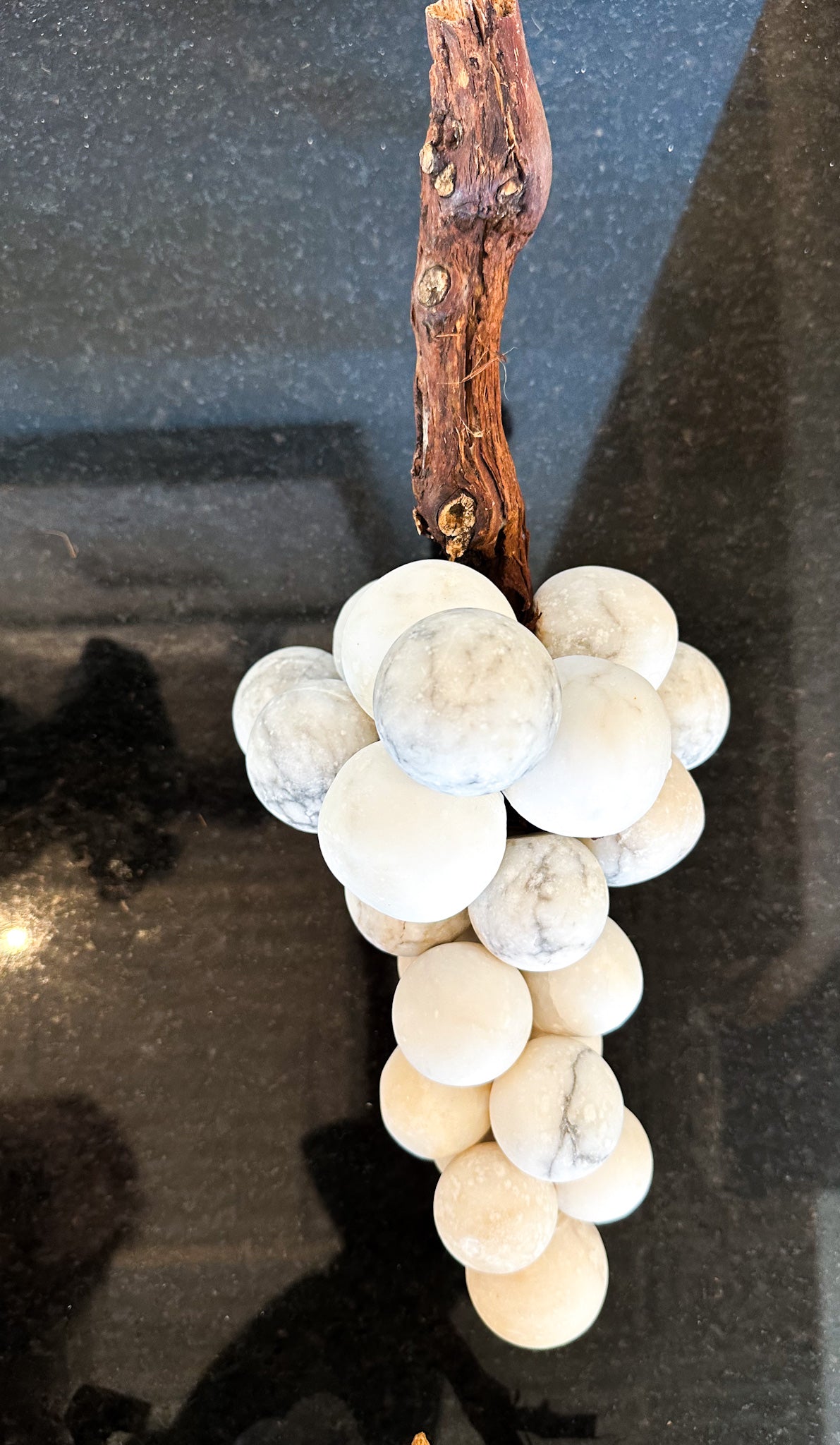 Vintage Alabaster Grapes