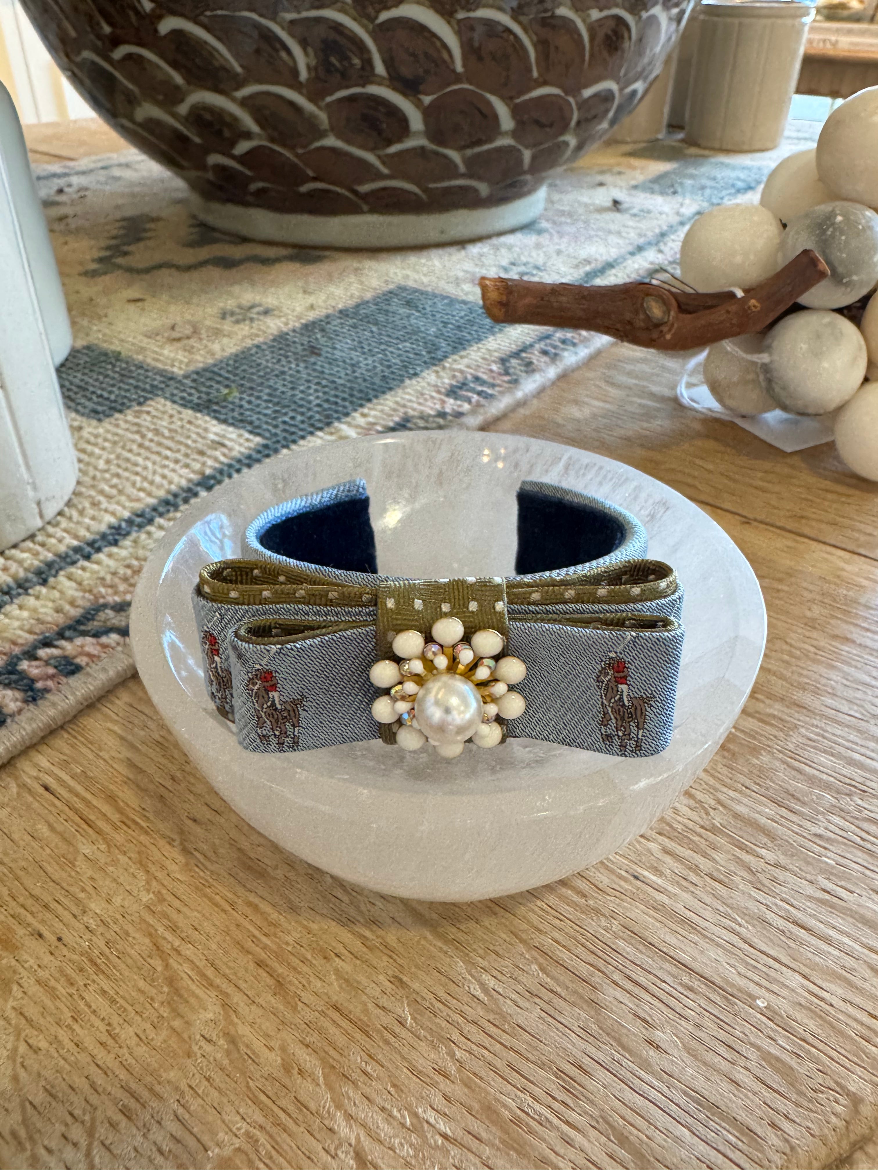 Vintage Scarf Cuff