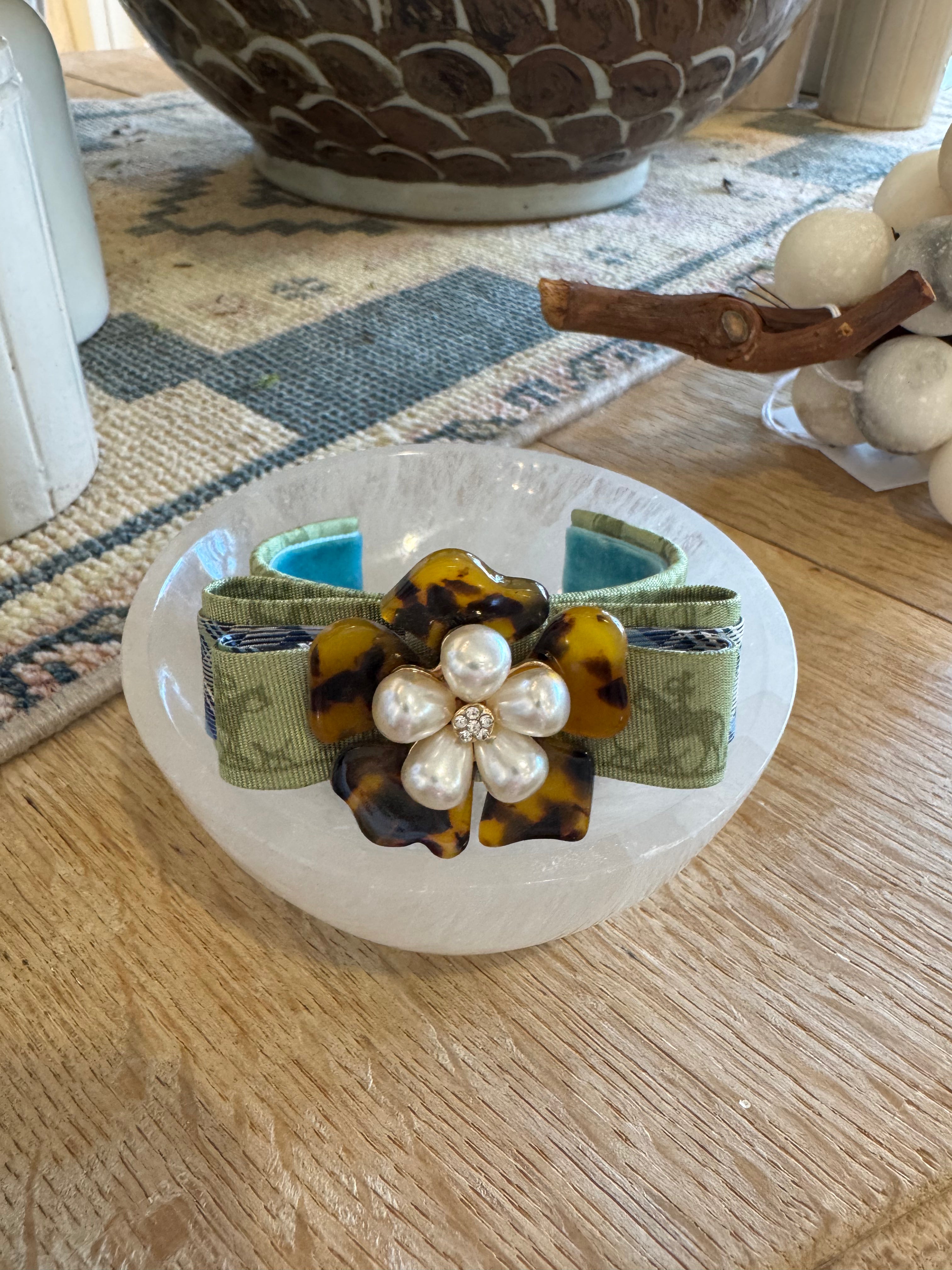 Vintage Scarf Cuff