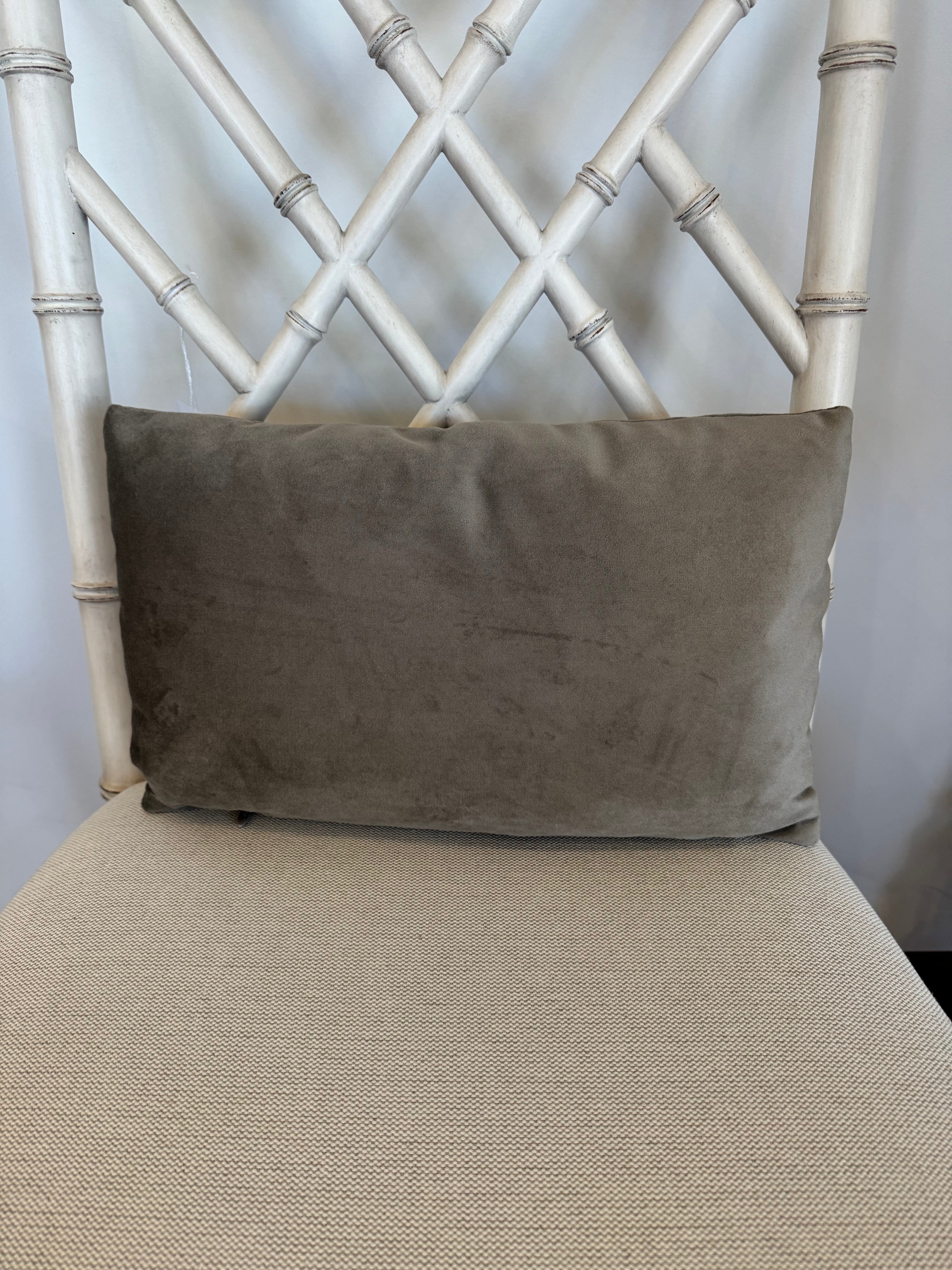 Velvet Kidney Pillow