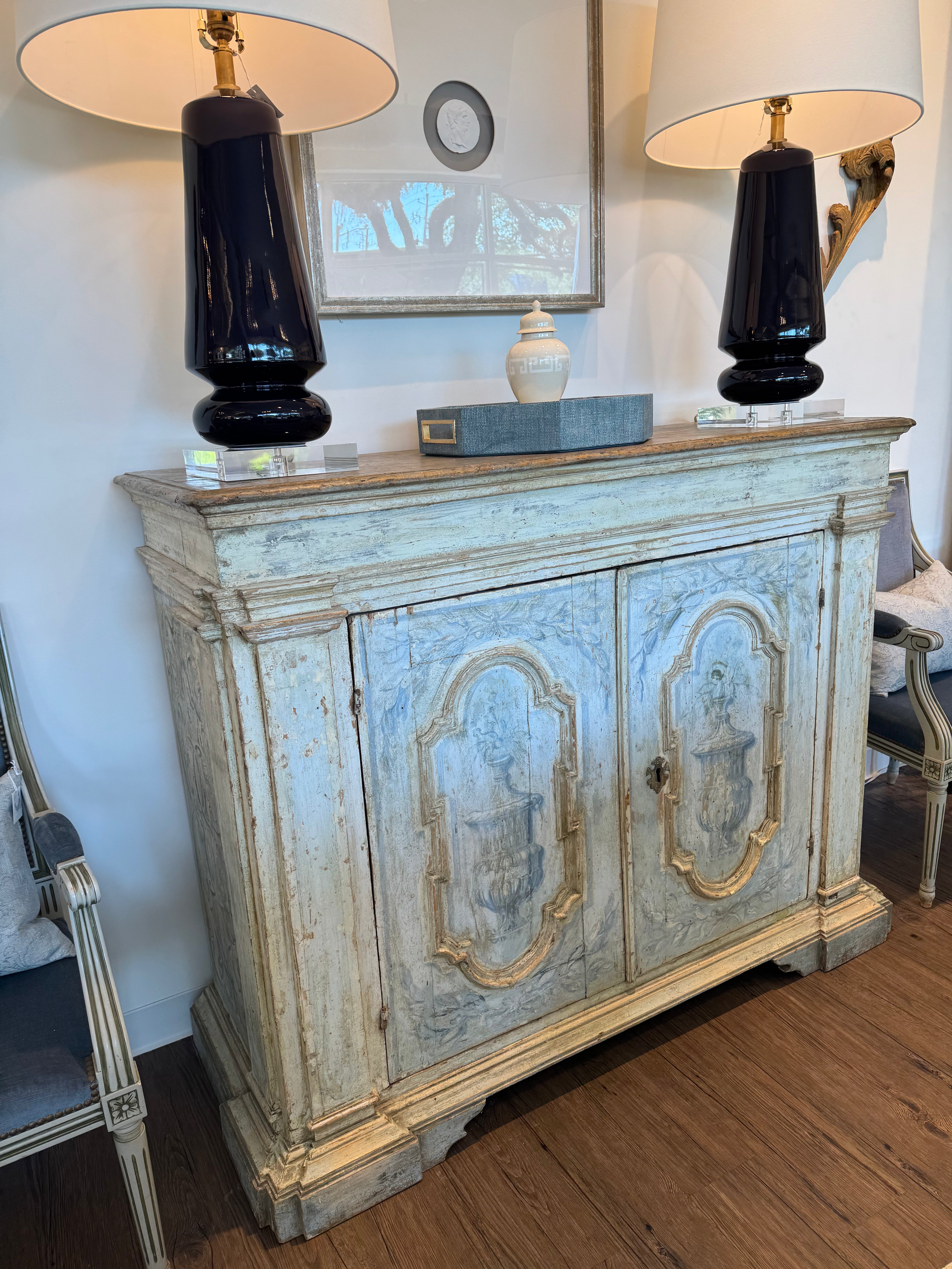Painted Italian Credenza