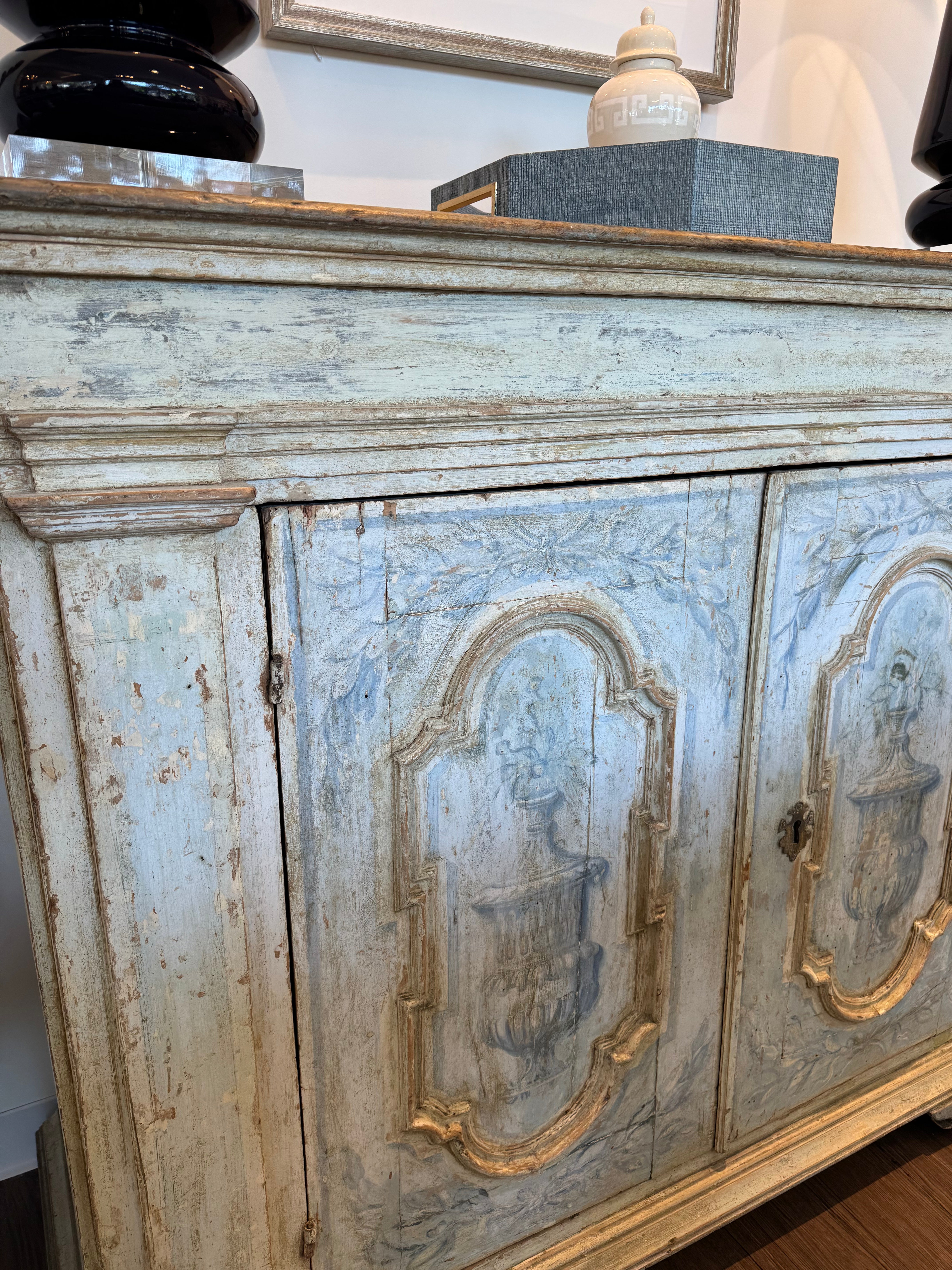 Painted Italian Credenza