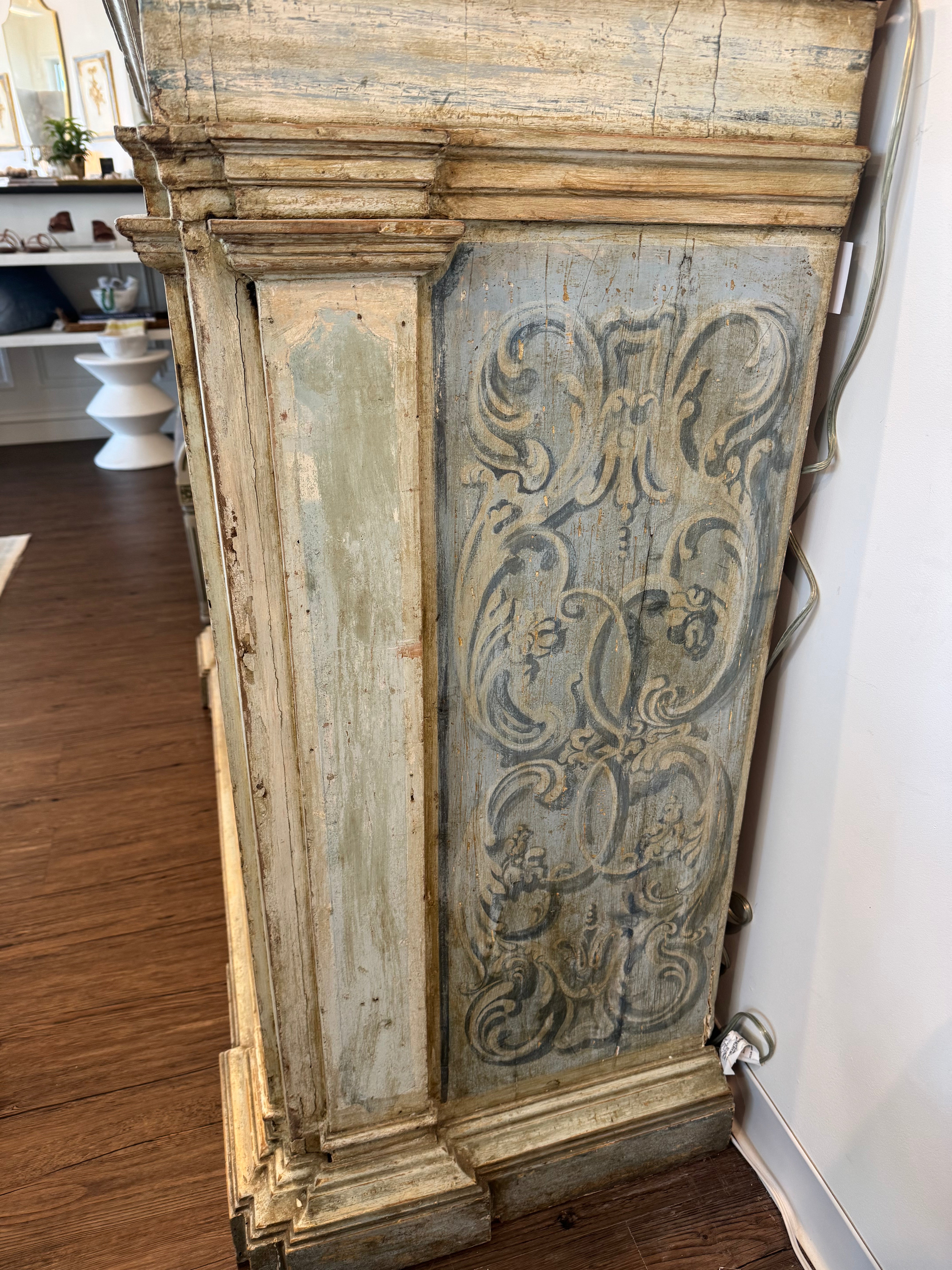 Painted Italian Credenza