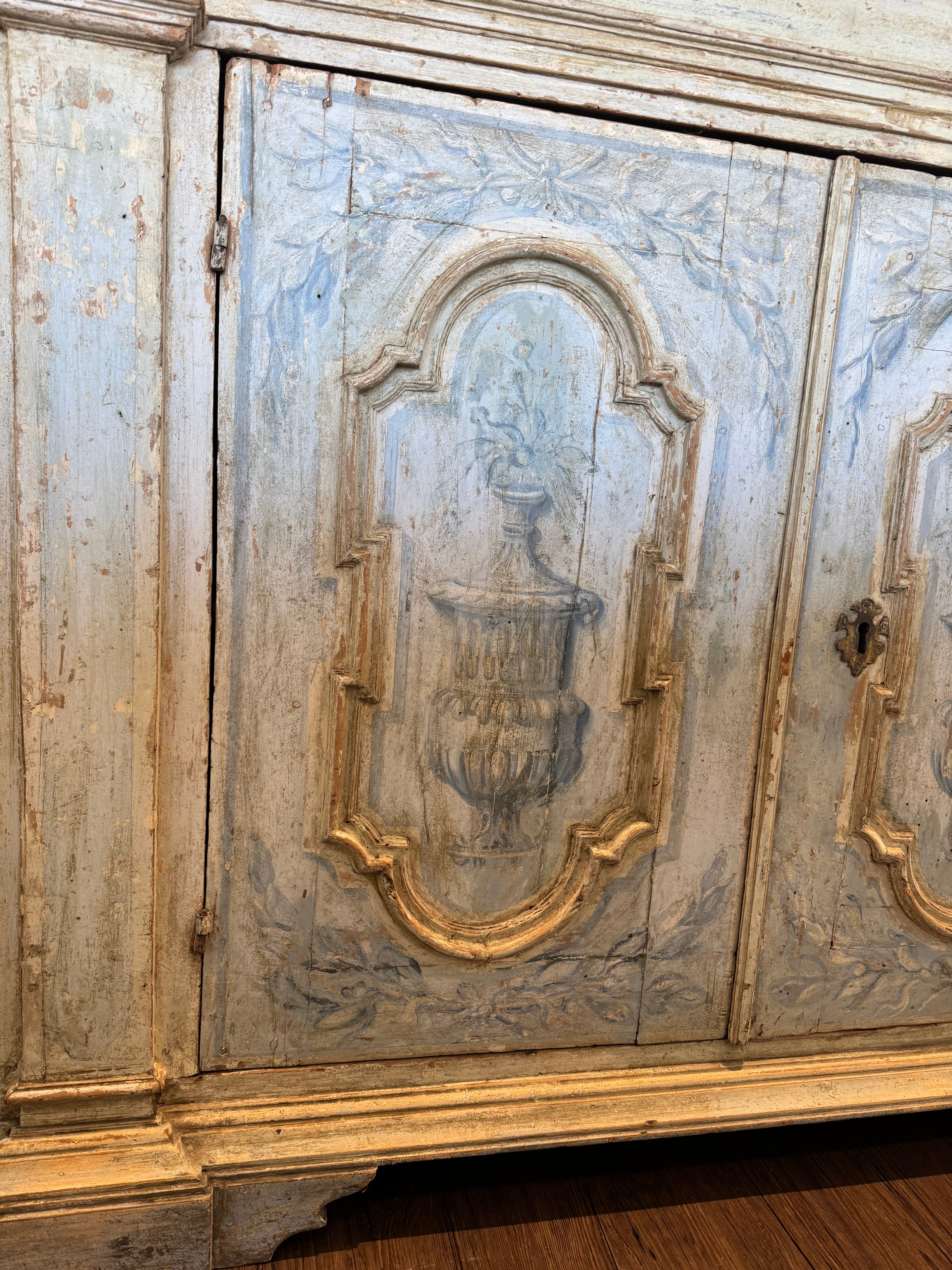 Painted Italian Credenza