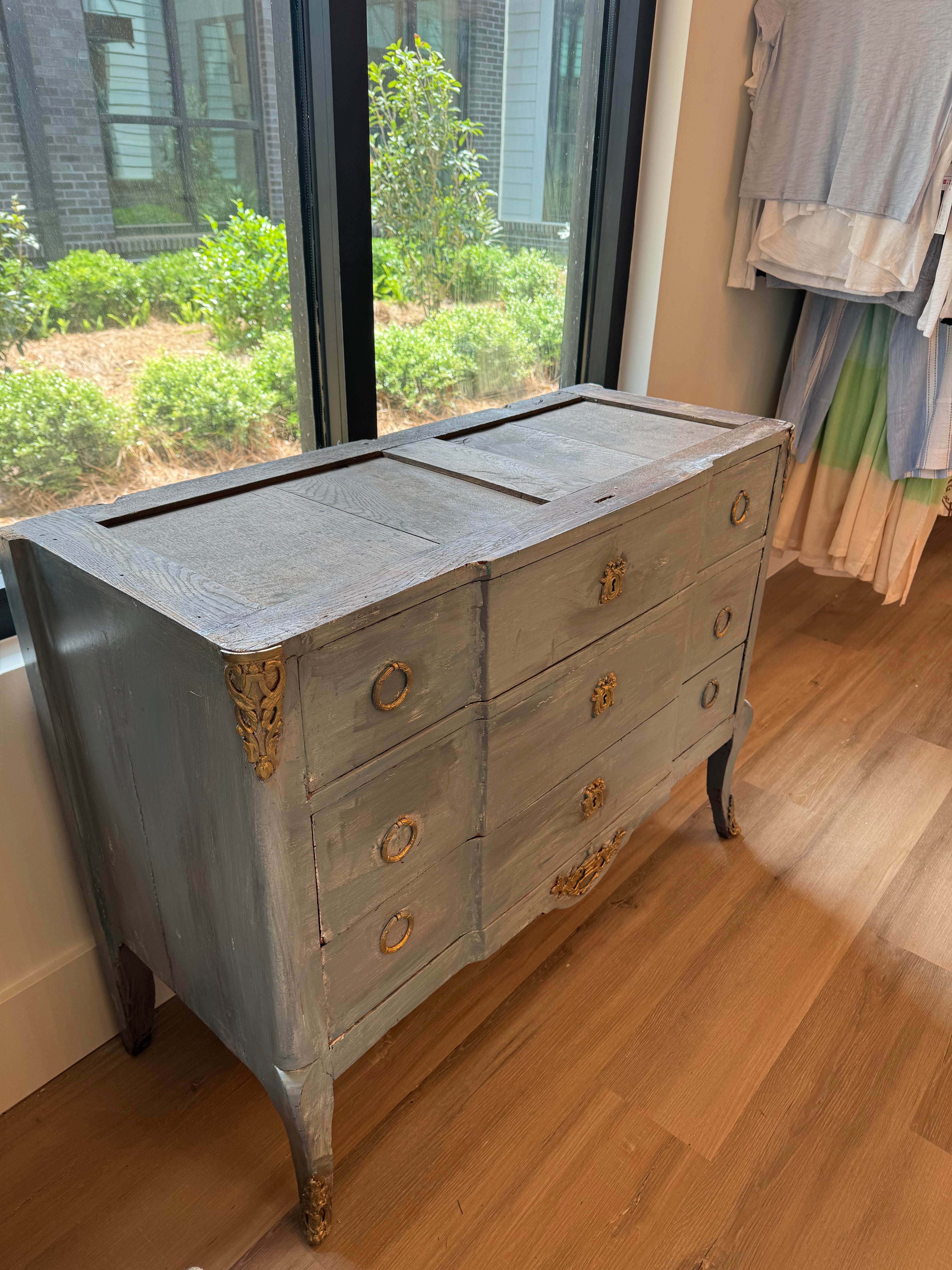 Antique Commode with Marble Top