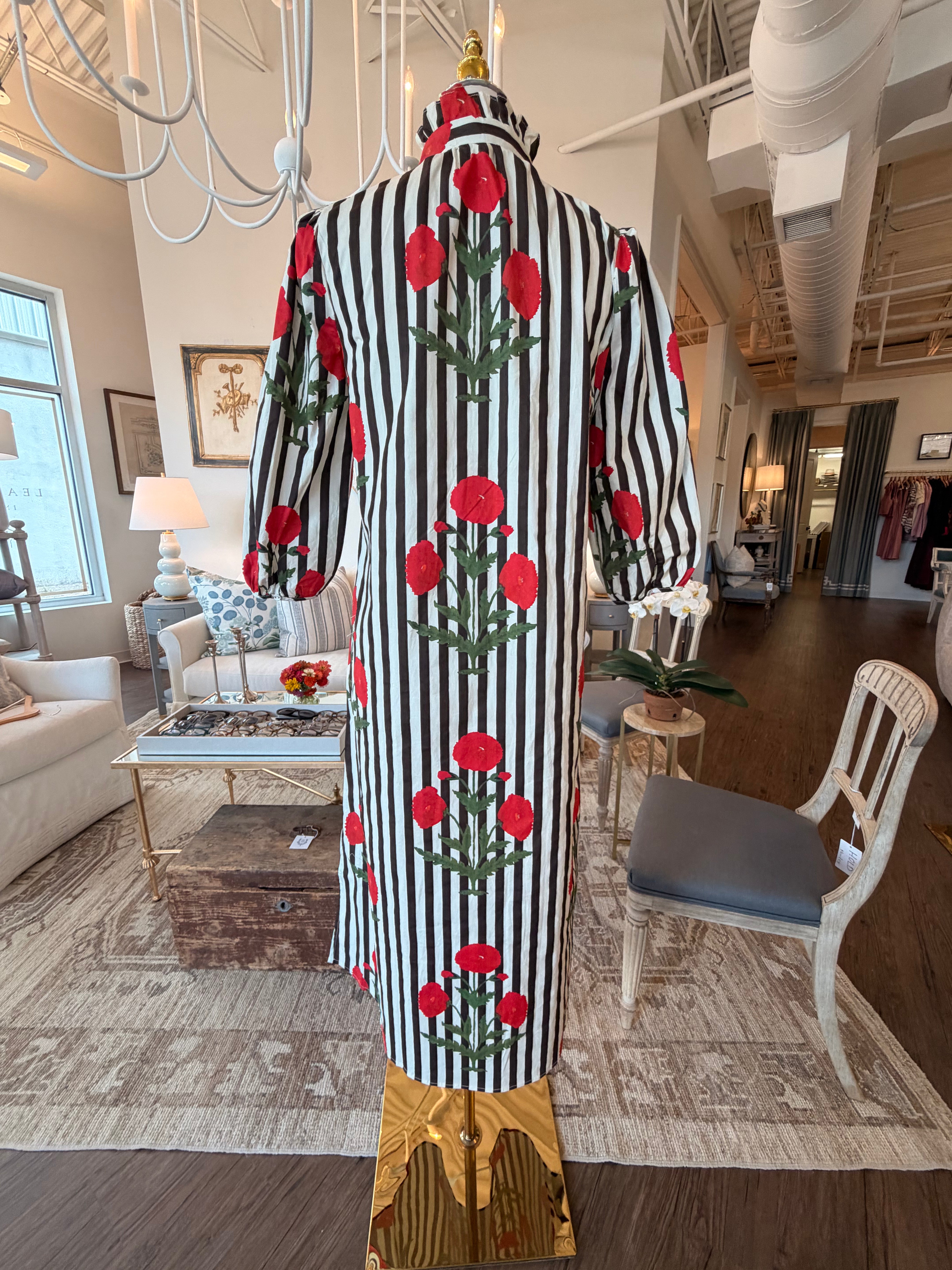 Striped Maxi Dress