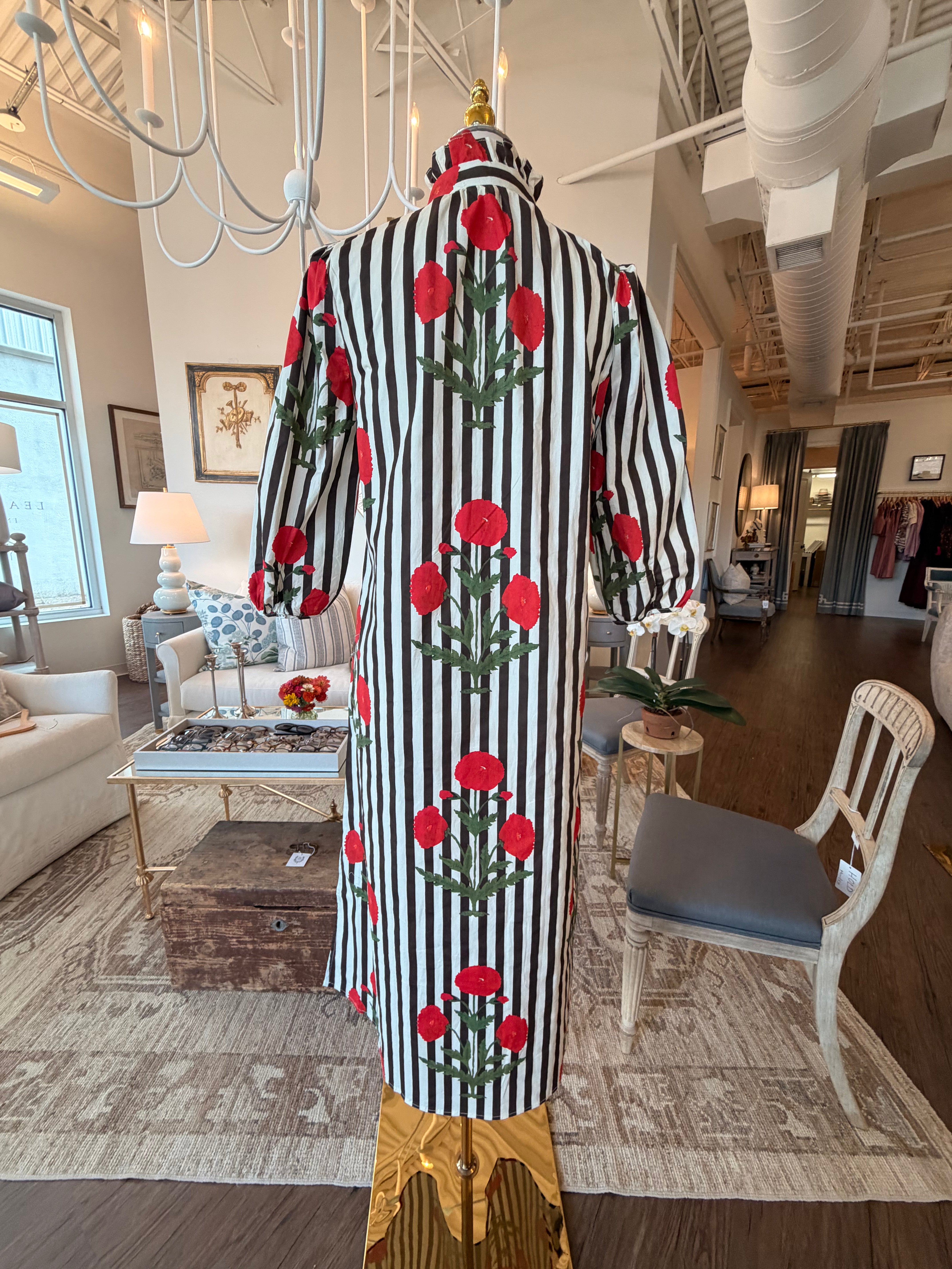 Striped Maxi Dress
