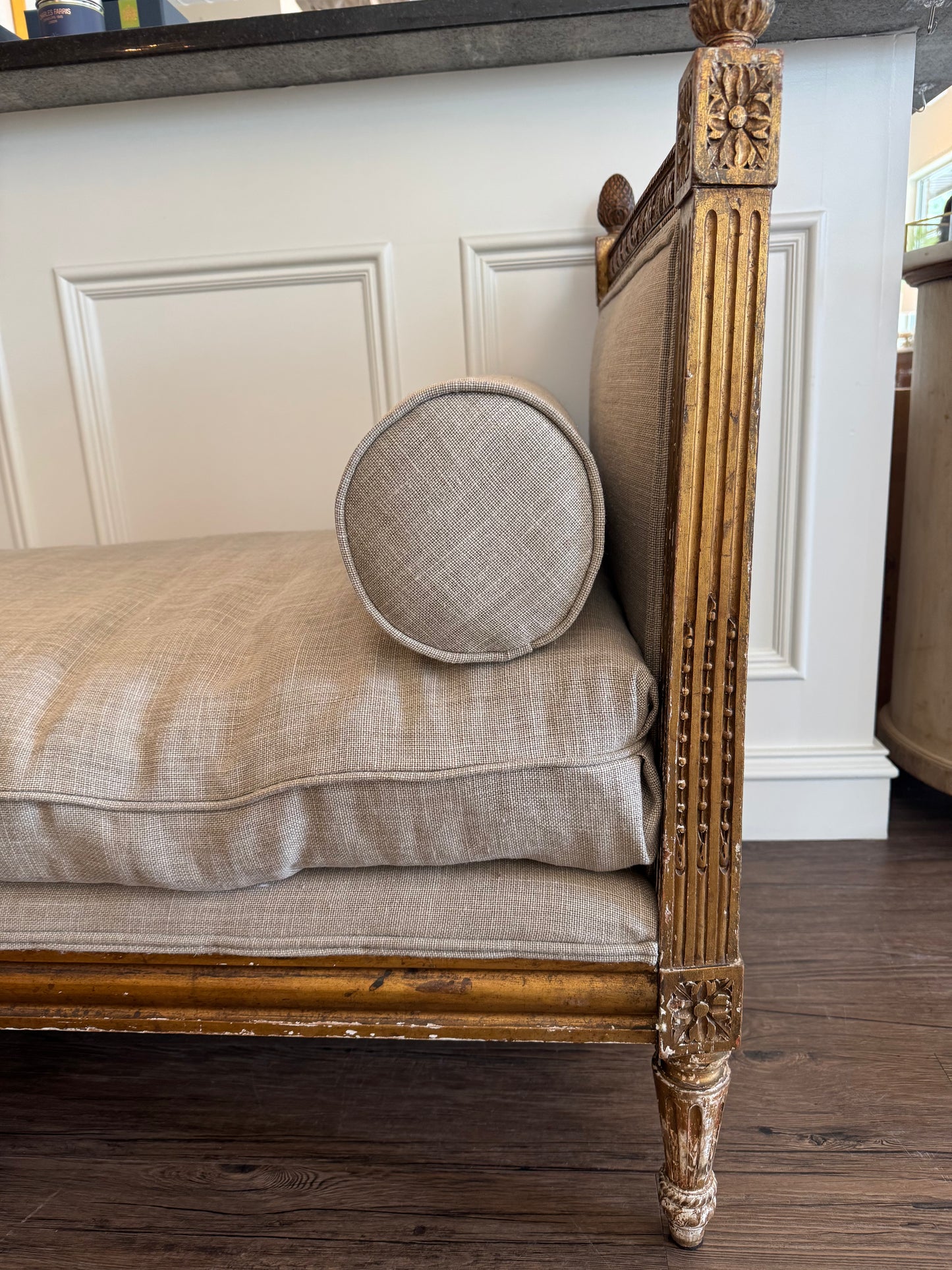 Antique Upholstered Daybed