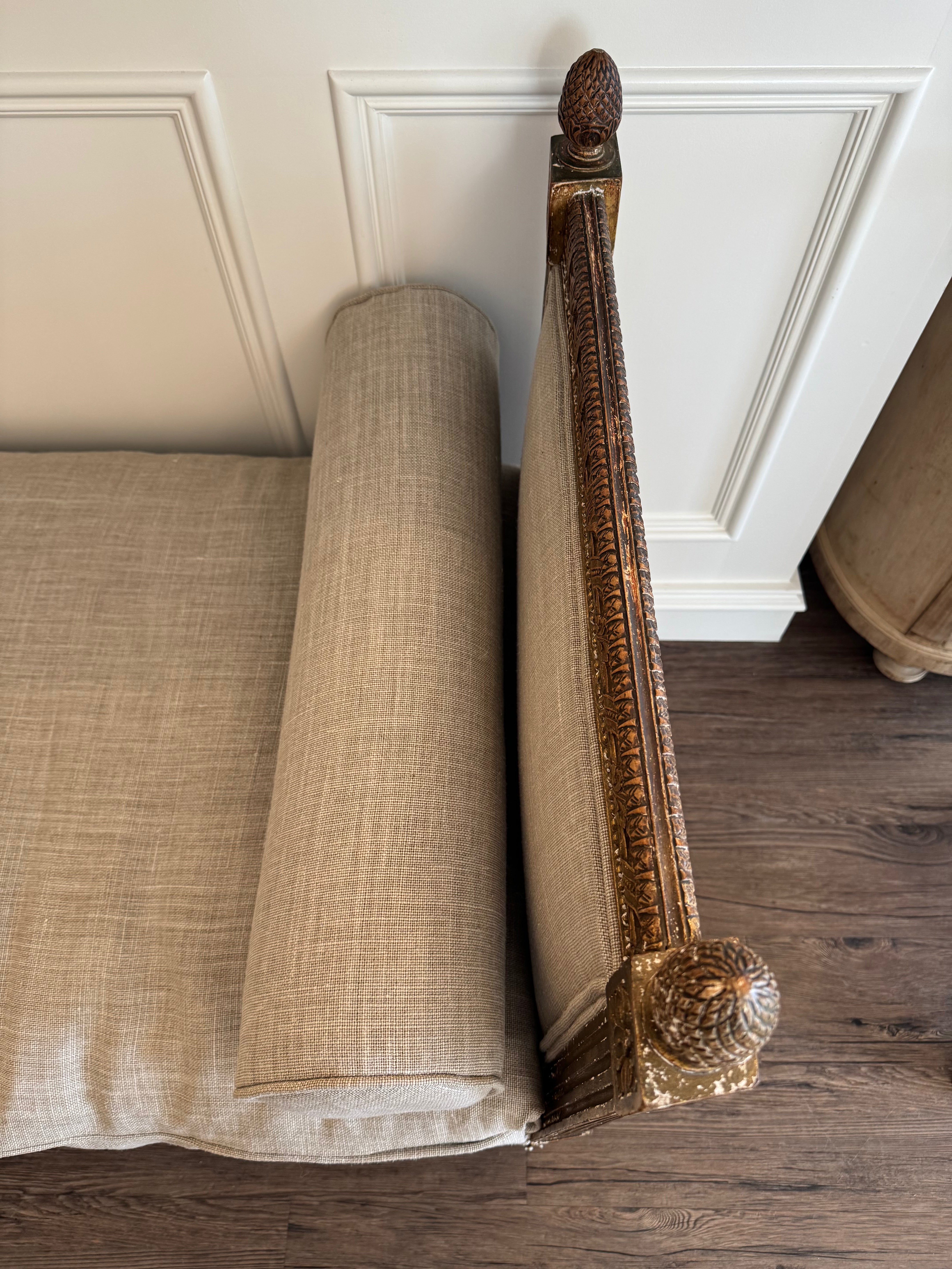 Antique Upholstered Daybed