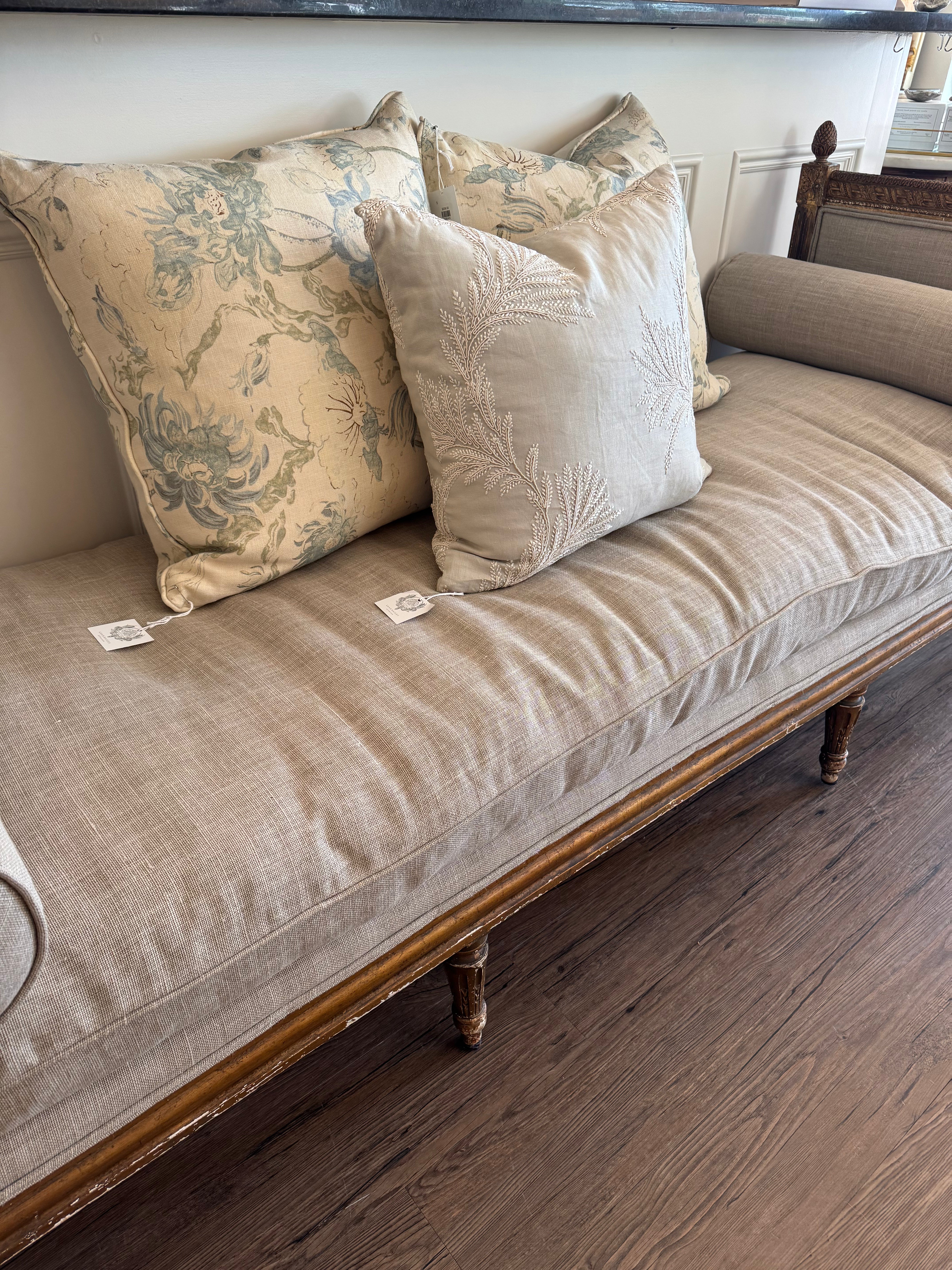 Antique Upholstered Daybed