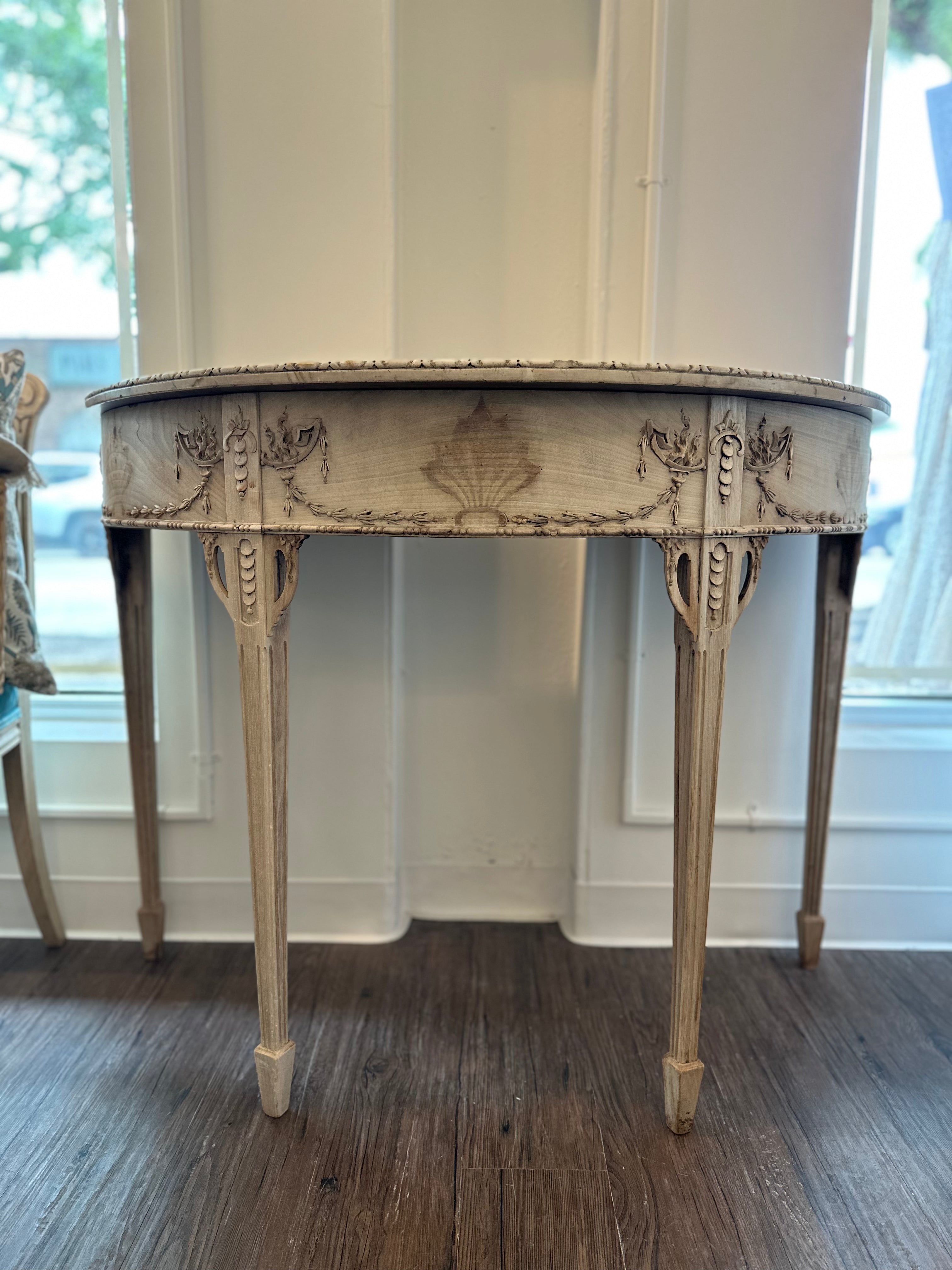 Antique Italian Demilune