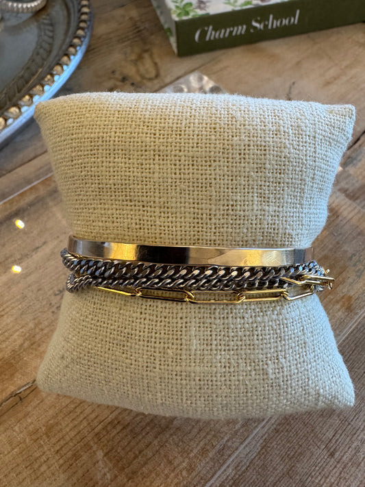 Mixed Wrap Bracelet