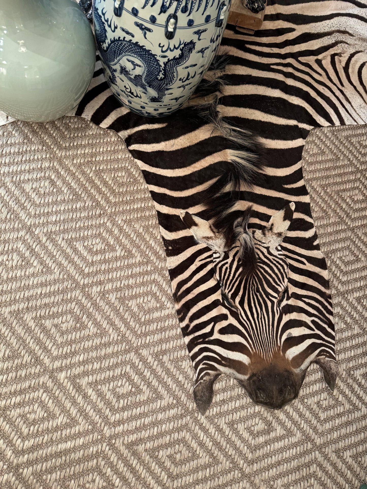 Zebra Hide Rug