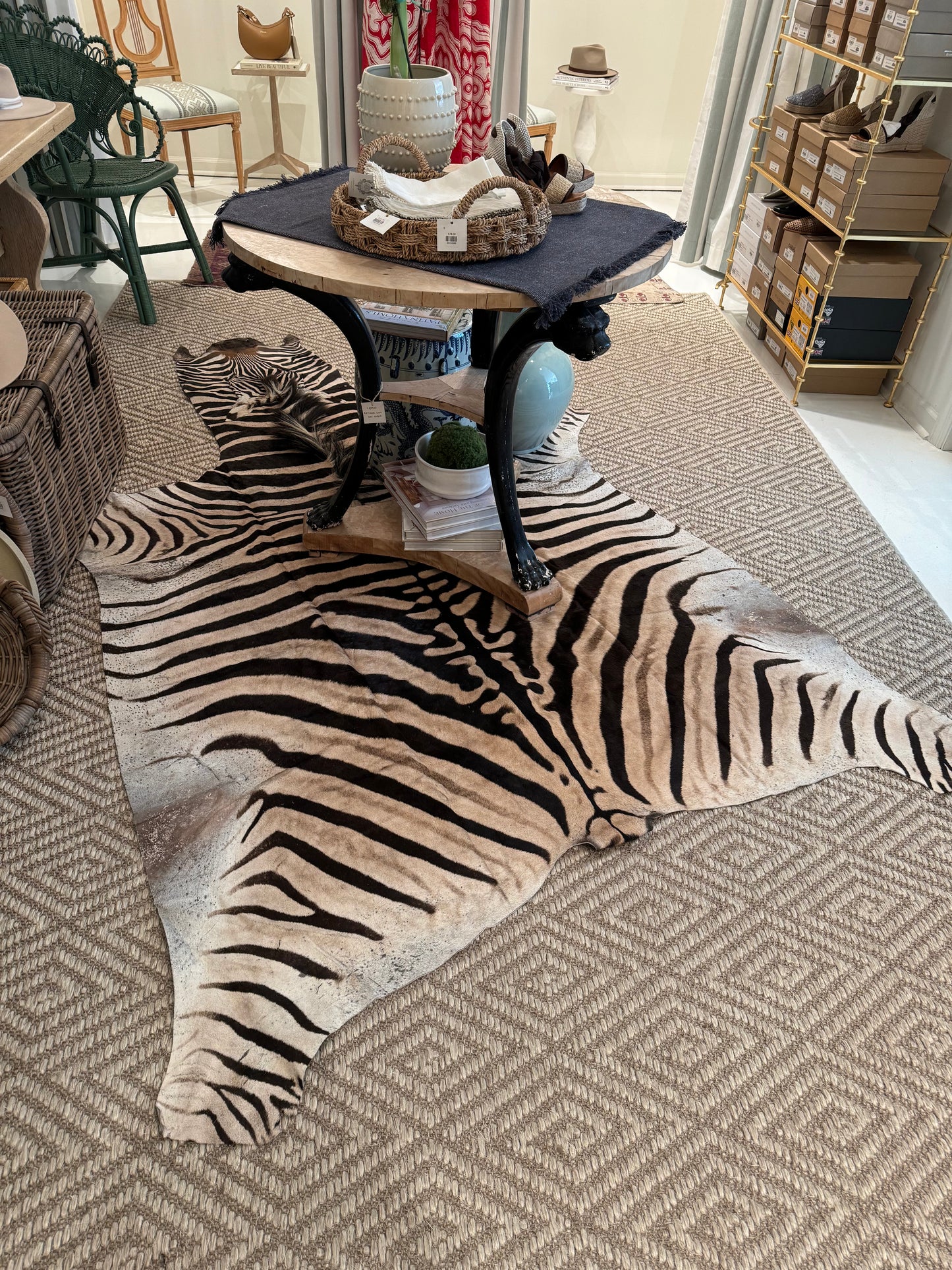 Zebra Hide Rug