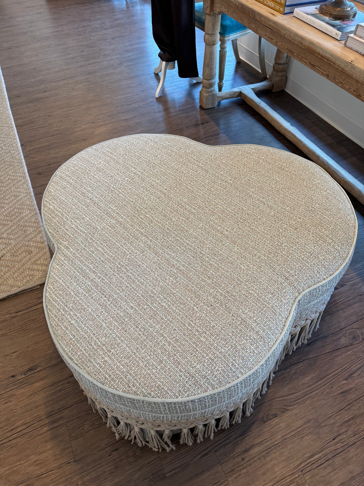 Cloverleaf Ottoman