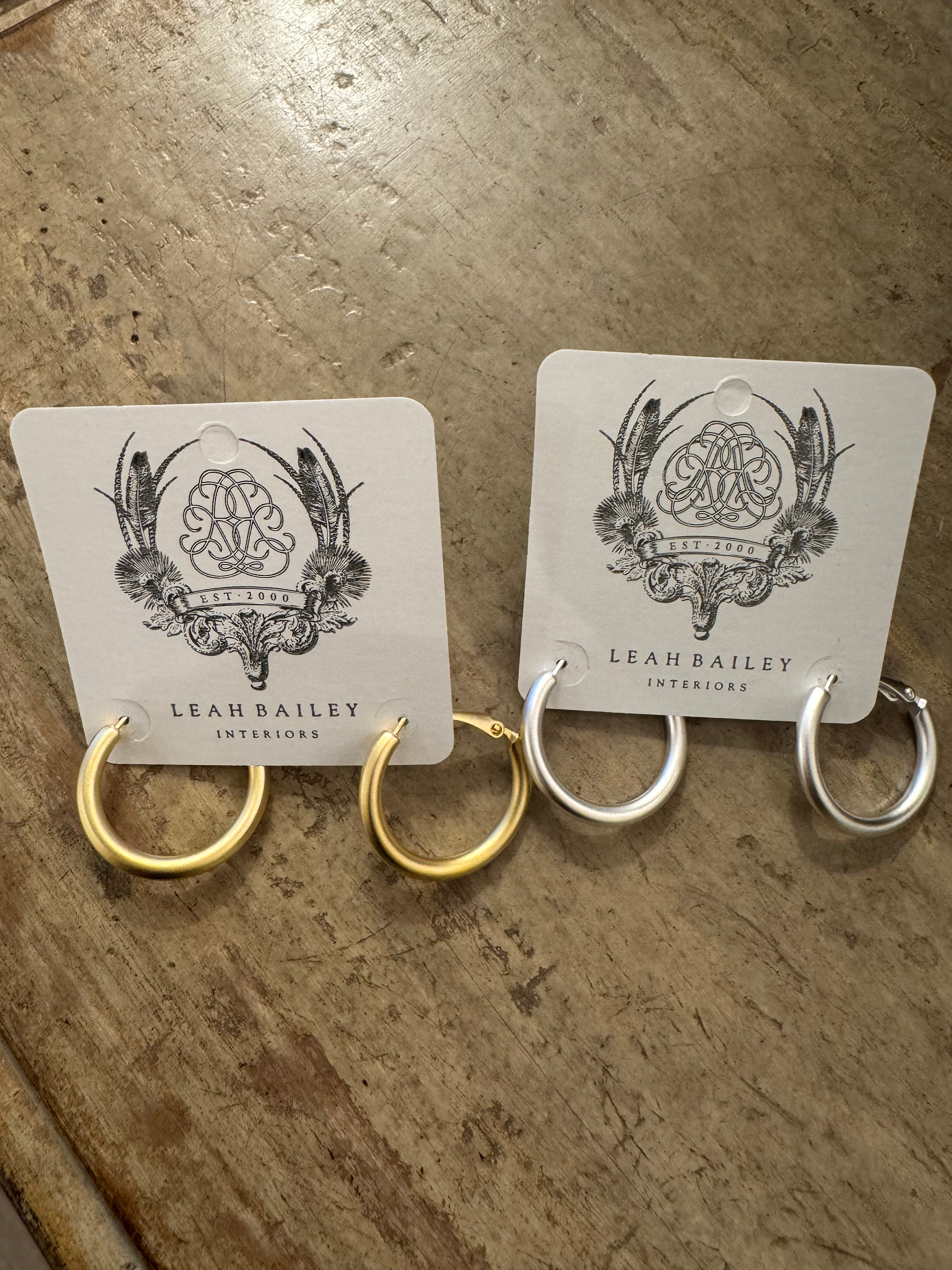Clasp Closure Hoops
