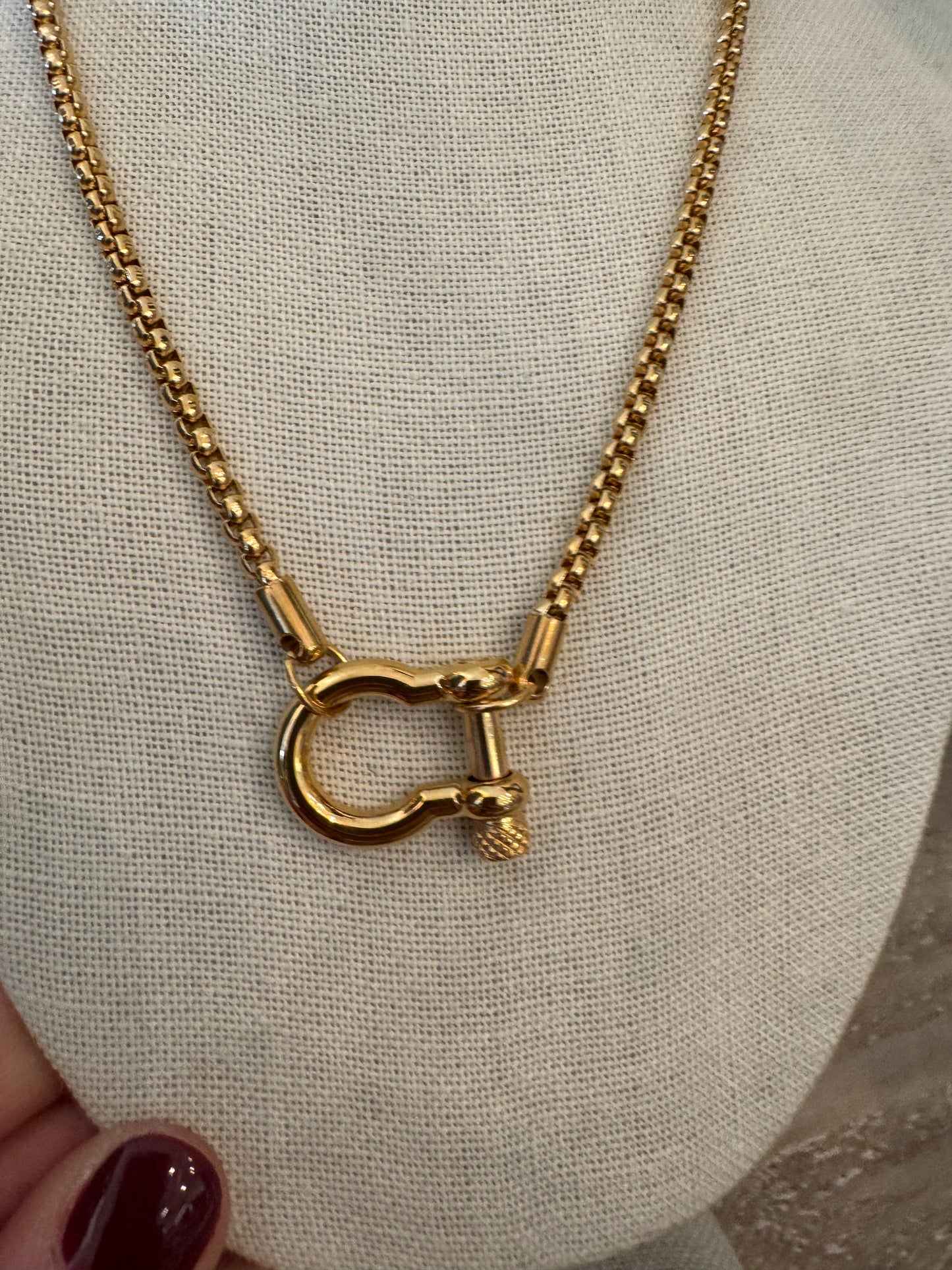 Clarkson Shackle Necklace