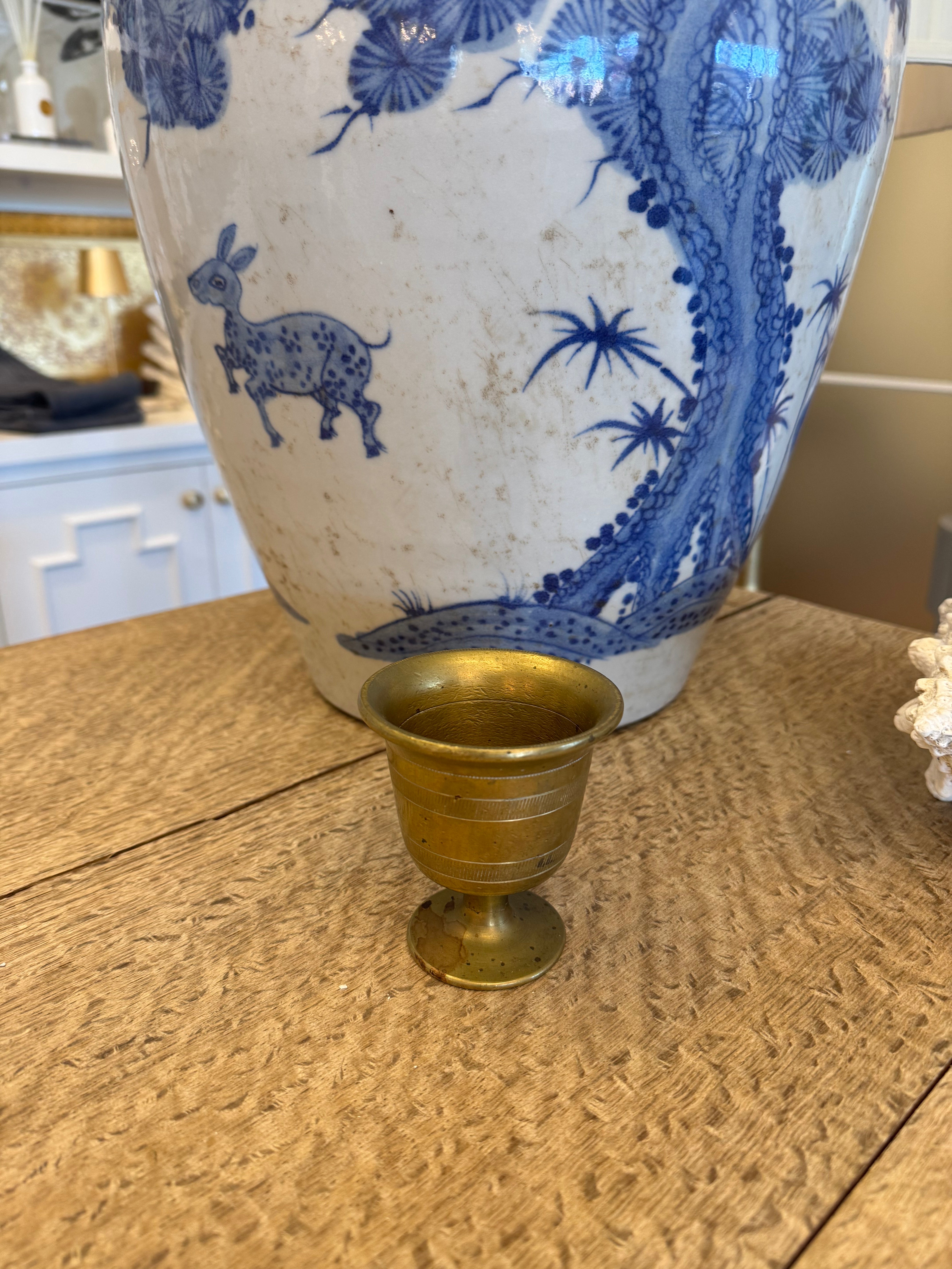 Vintage Brass Cup