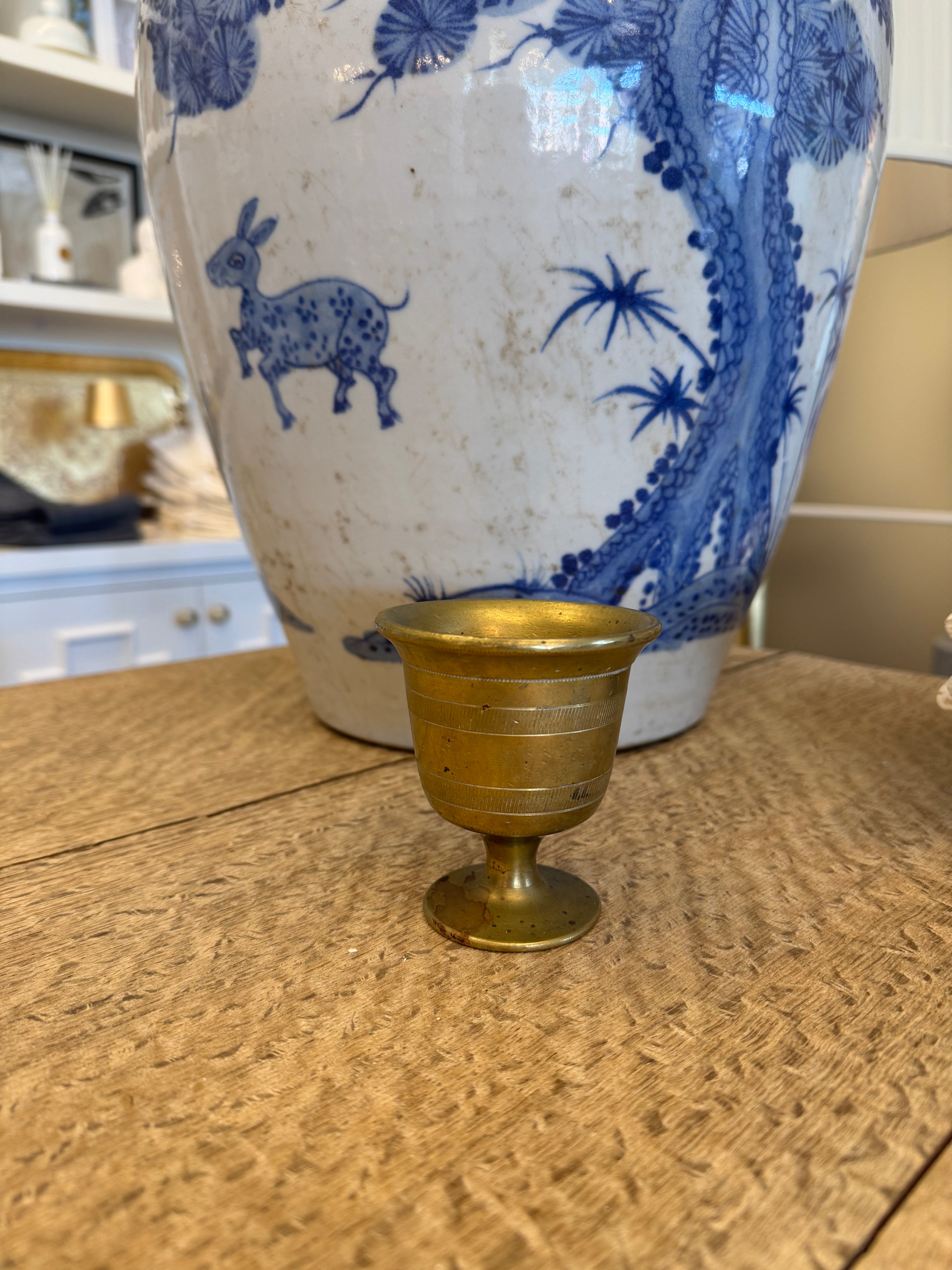 Vintage Brass Cup