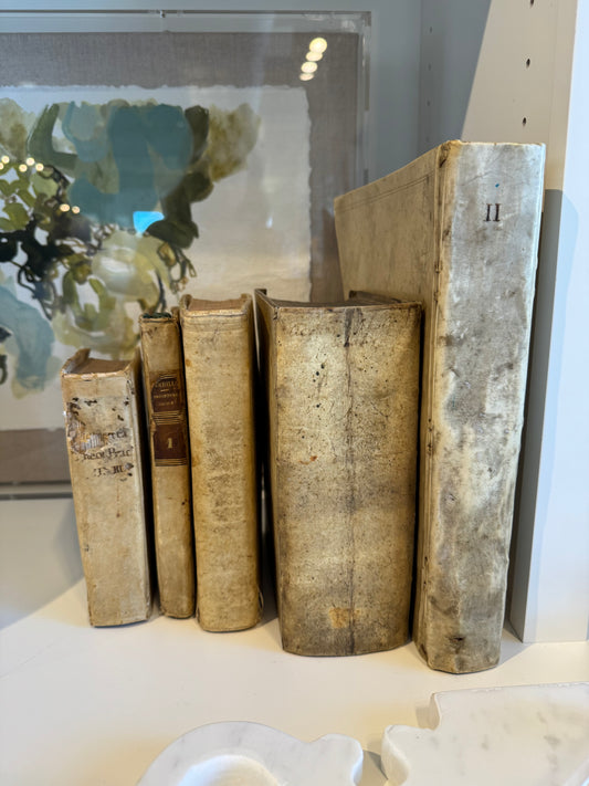 Vintage Vellum Books