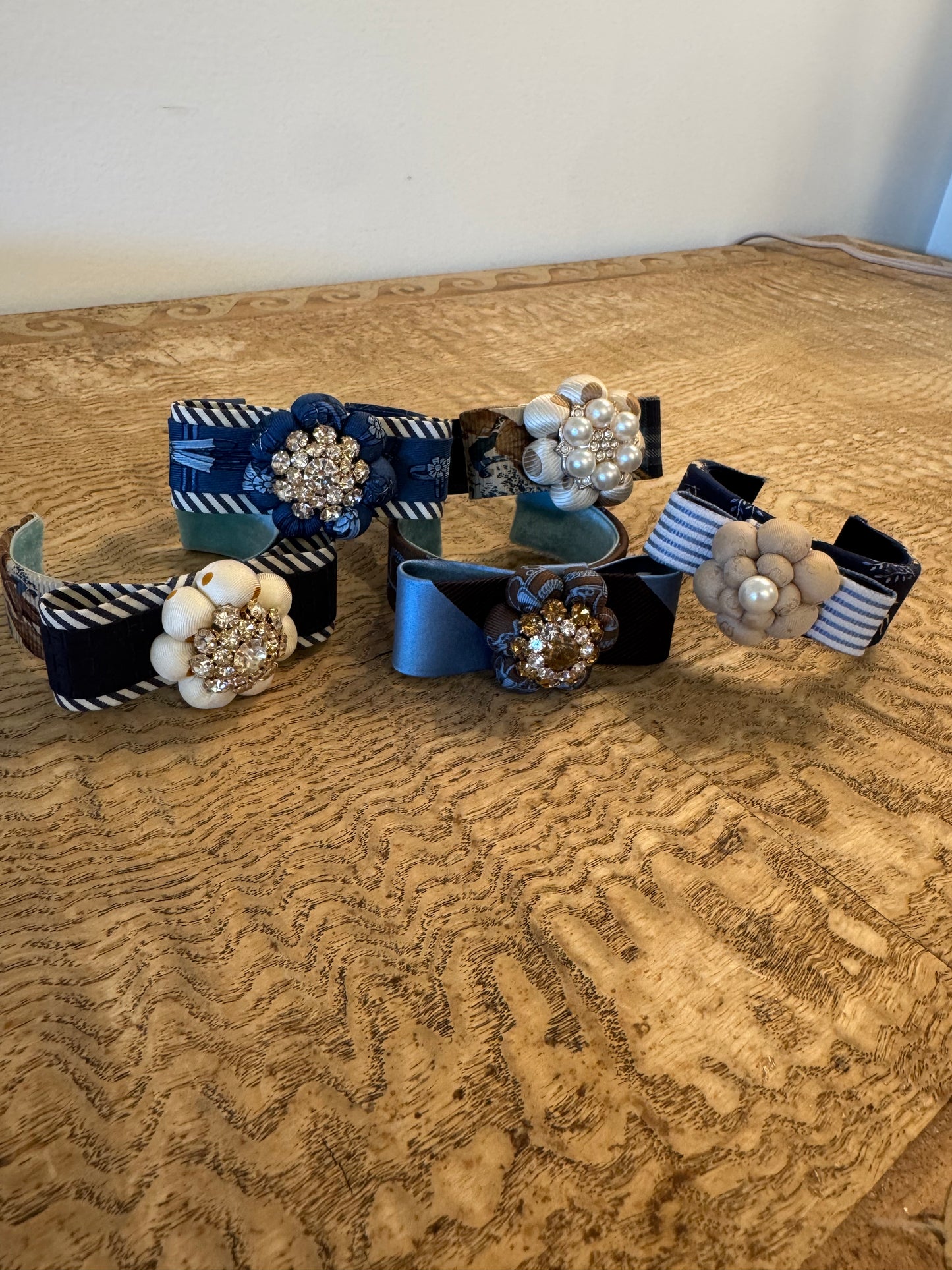 Vintage Scarf Cuff