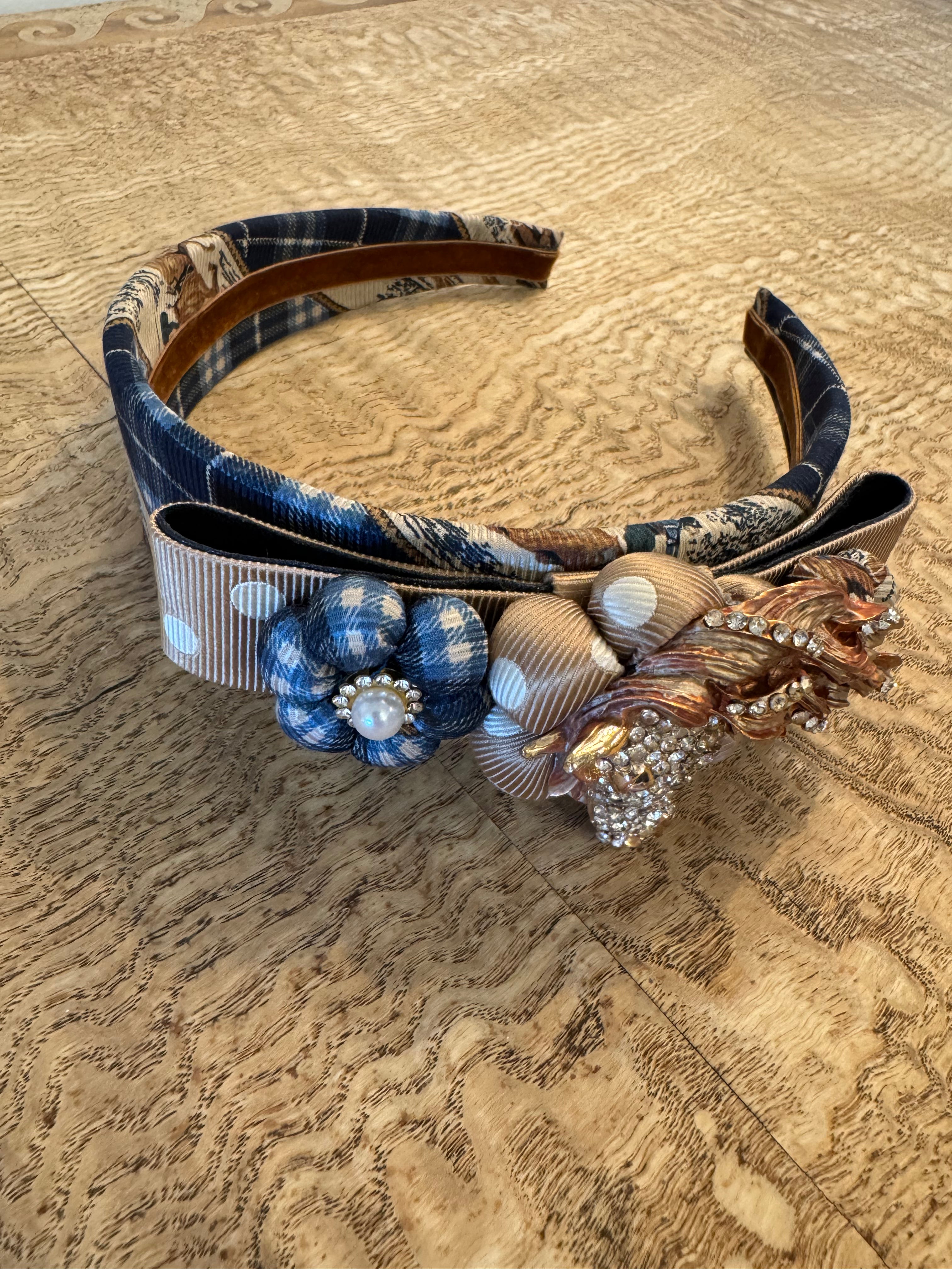 Vintage Scarf Headband