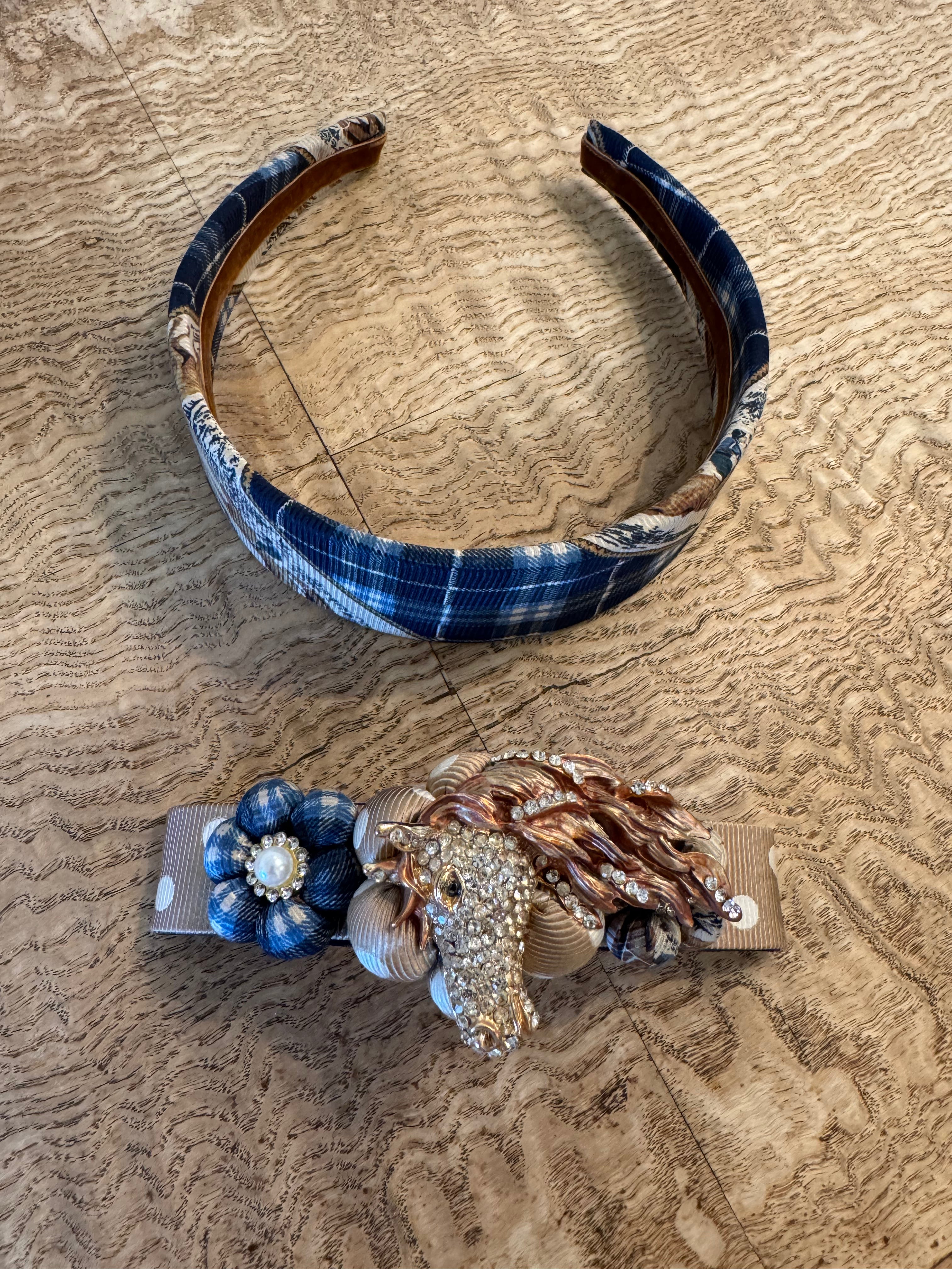 Vintage Scarf Headband