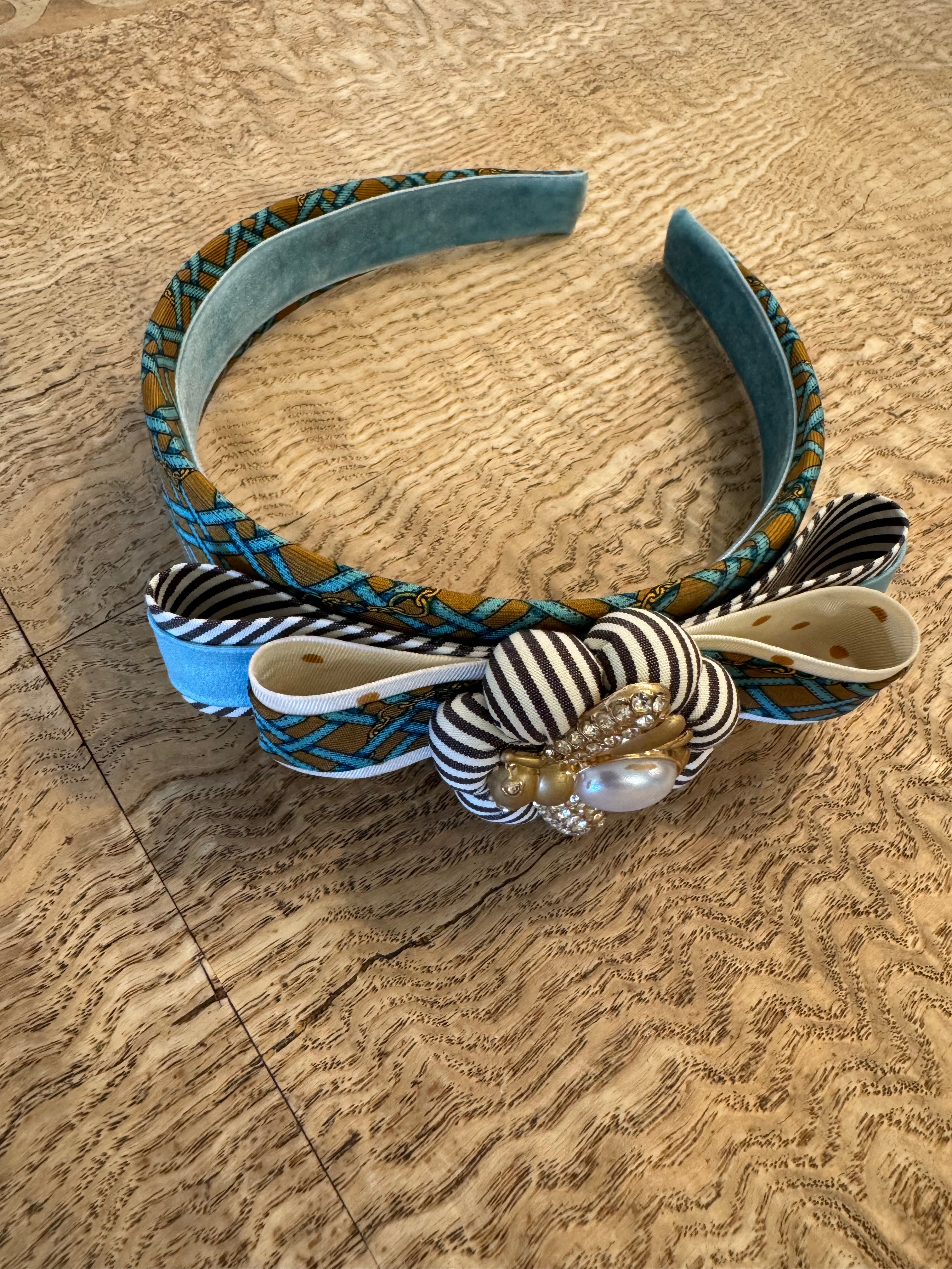 Vintage Scarf Headband