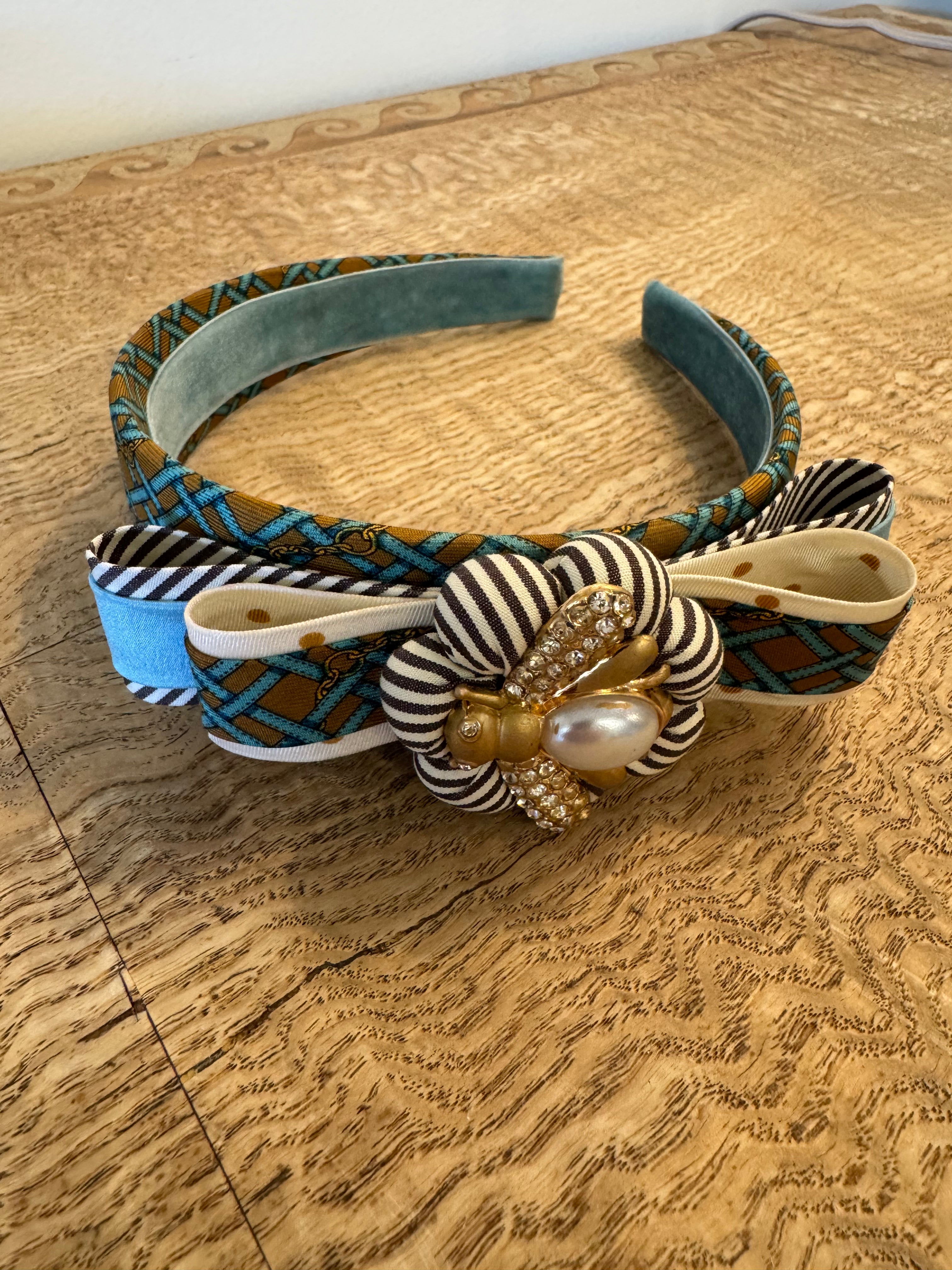 Vintage Scarf Headband