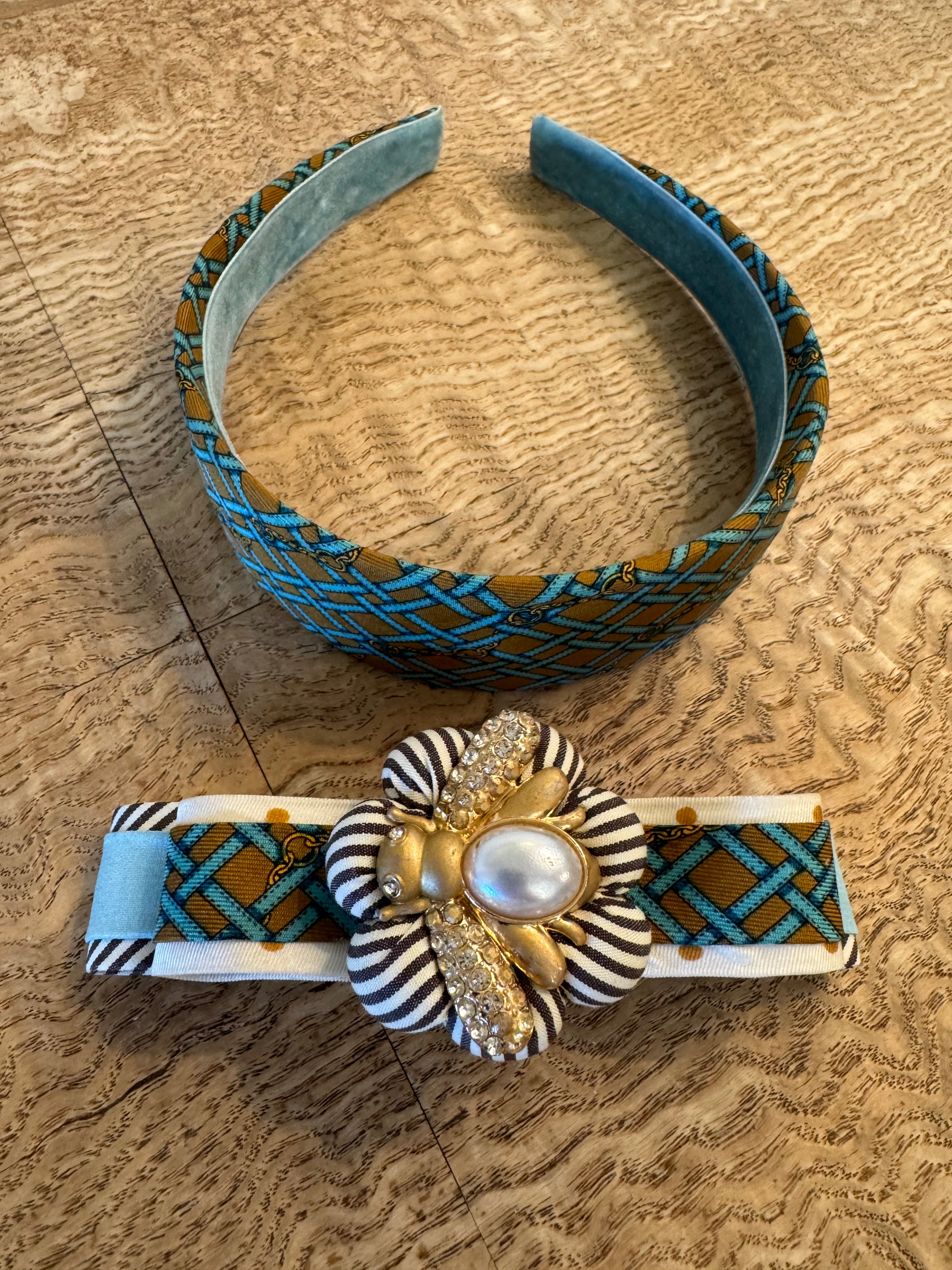 Vintage Scarf Headband