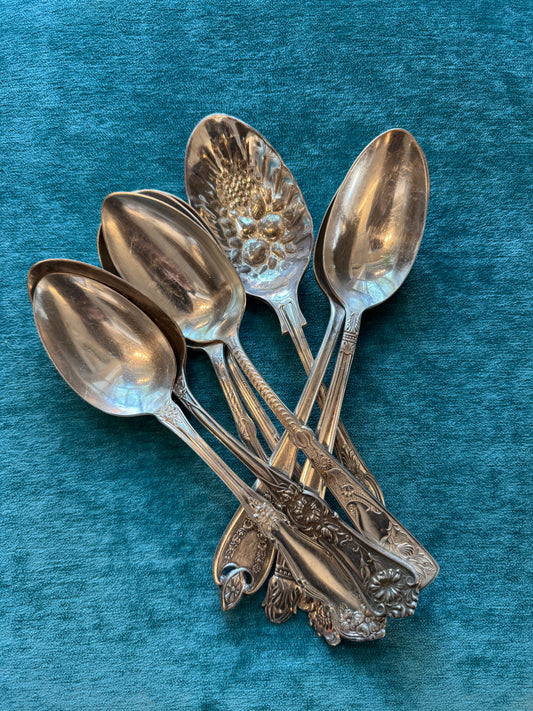 Silver Plated Serving Spoons